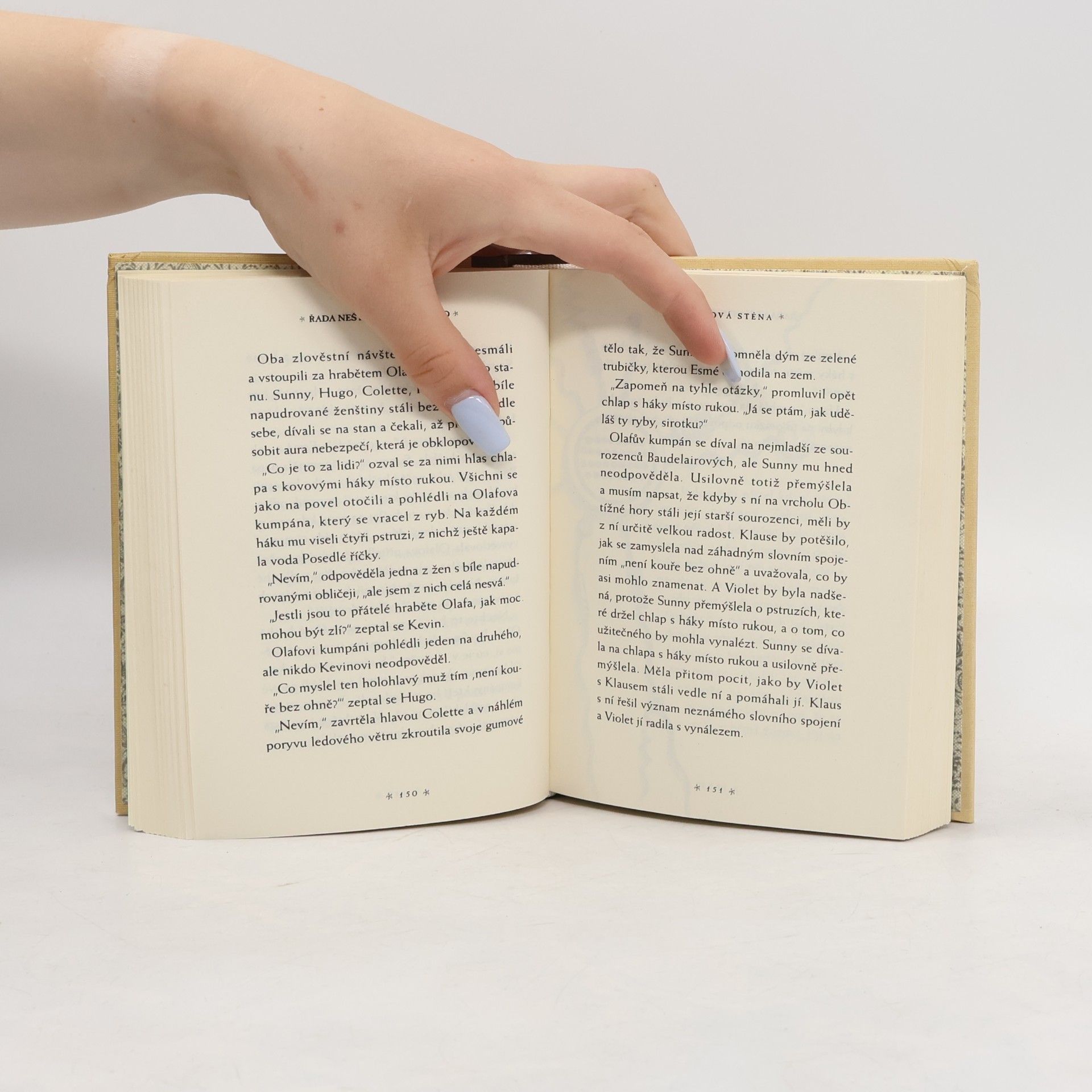 Lemony Snicket Řada nešťastných příhod. Kniha desátá, Ledová stěna