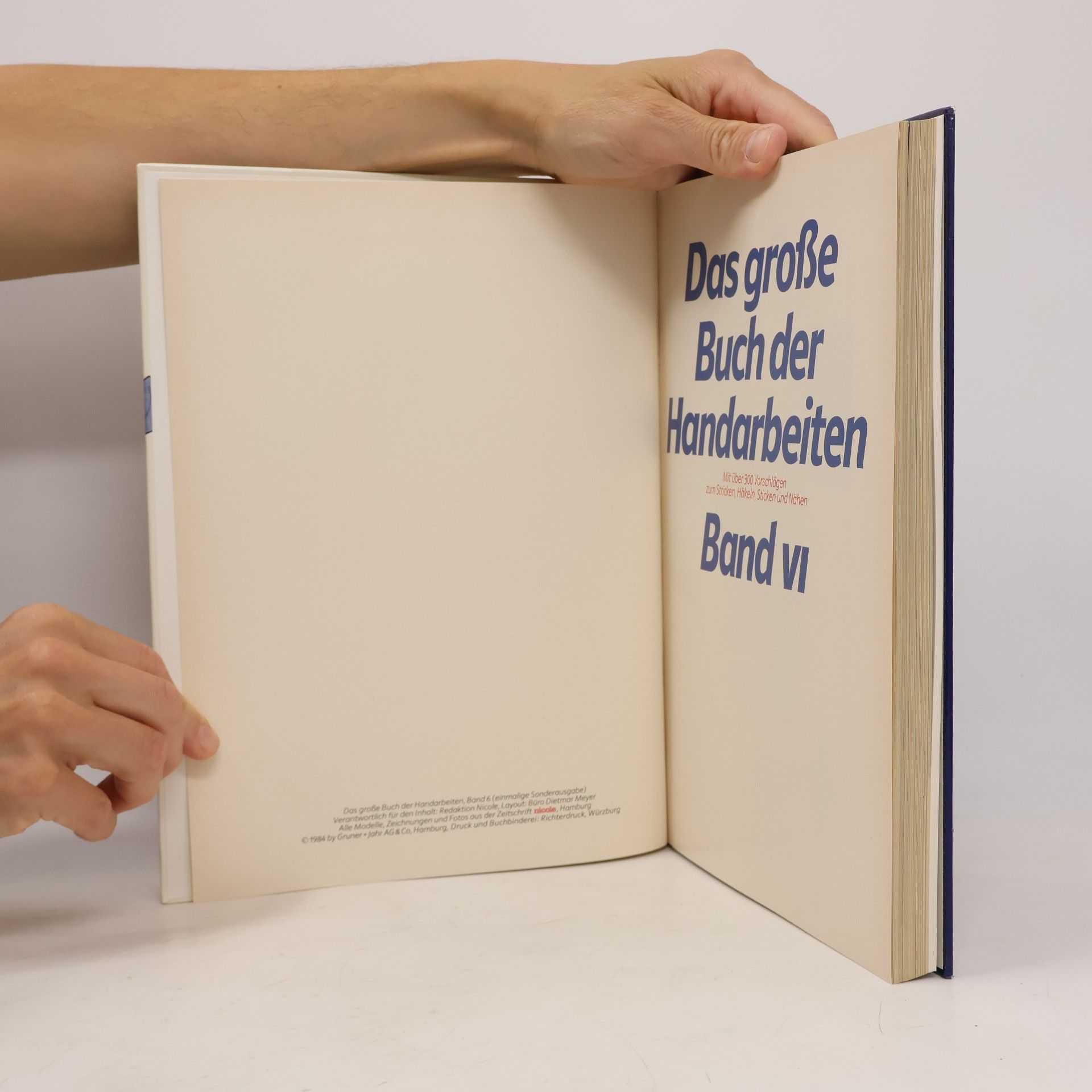 Autorenkollektiv Das Grosse buch der Handarbeiten VI.