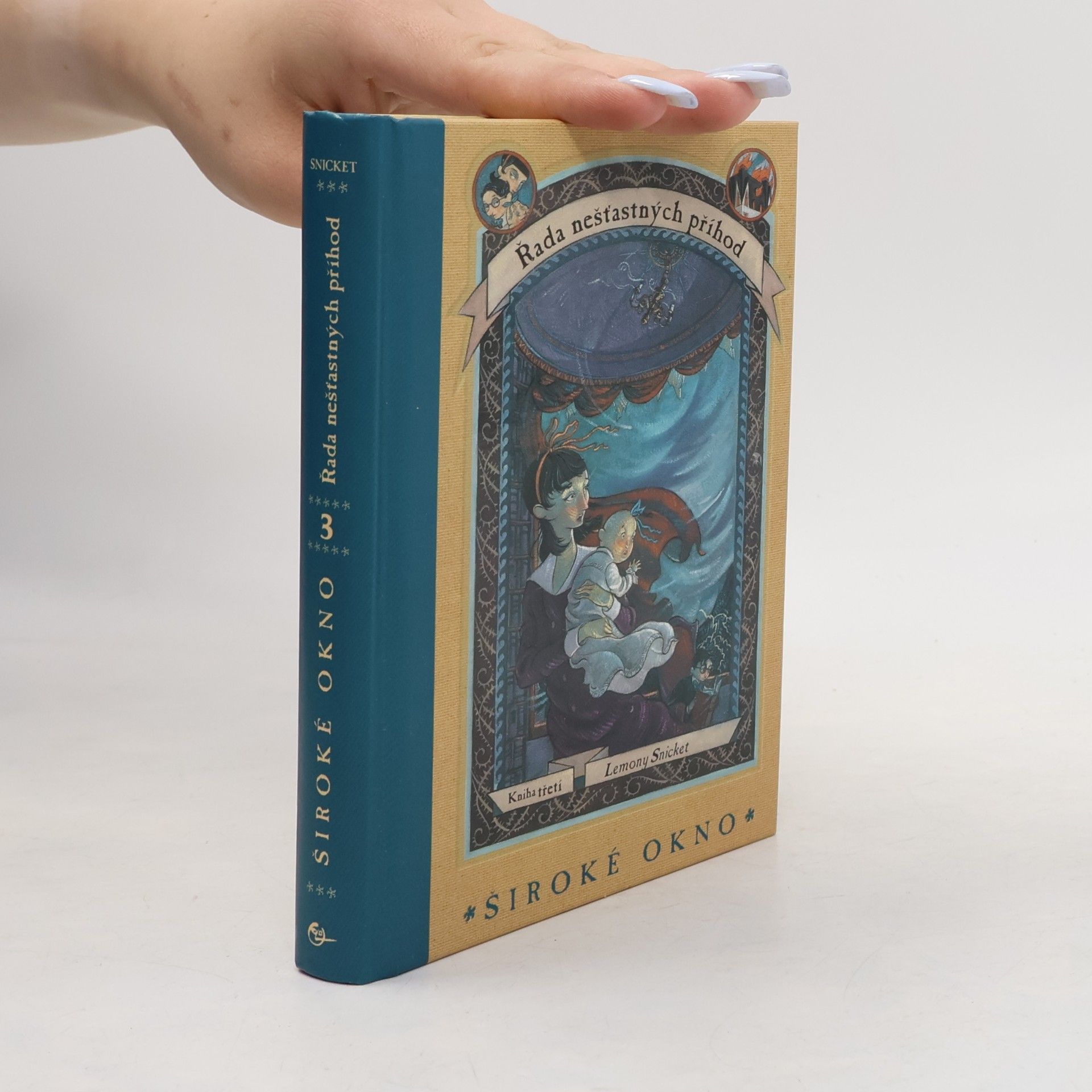 Lemony Snicket Řada nešťastných příhod. 3.díl. Široké okno