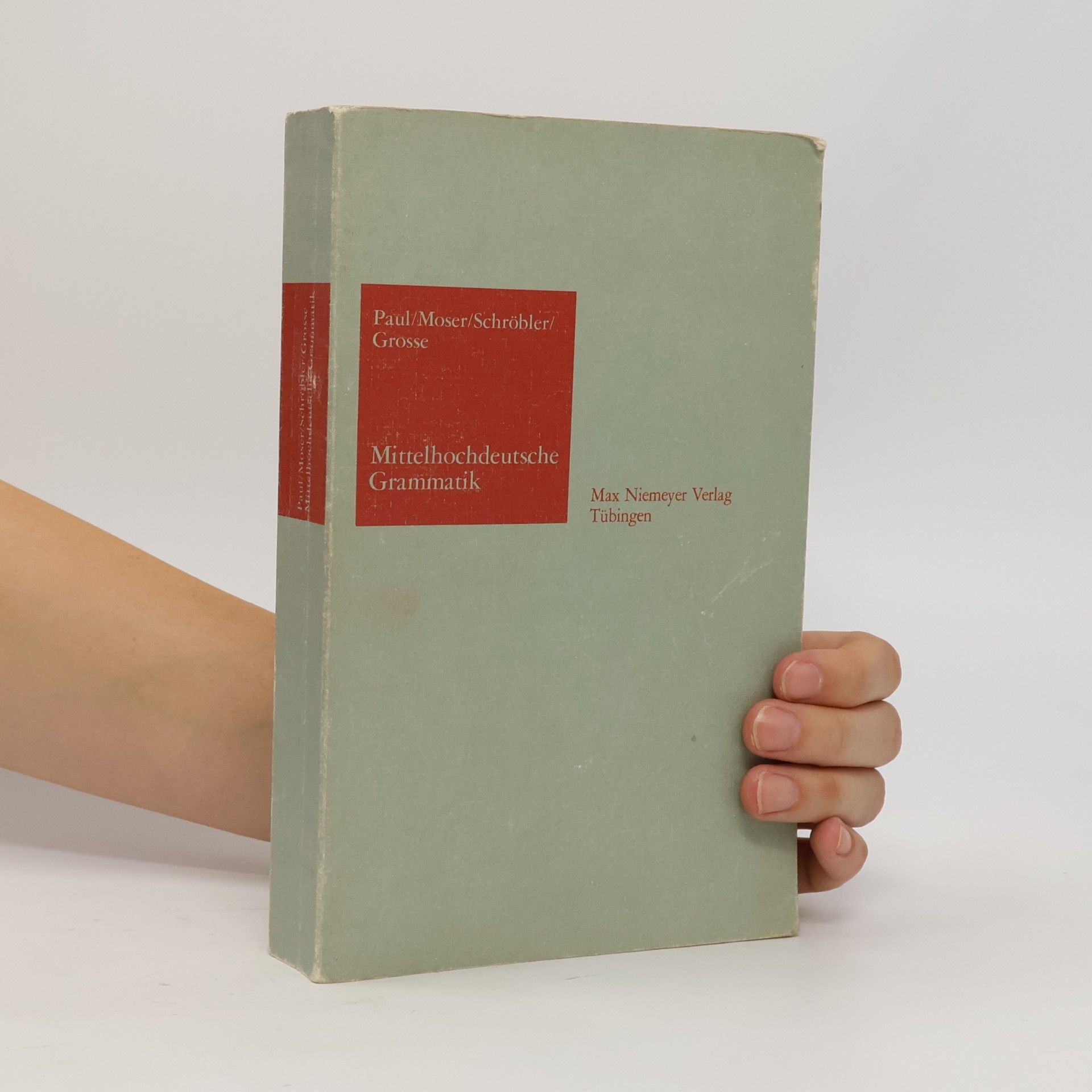 Hermann Paul Mittelhochdeutsche Grammatik