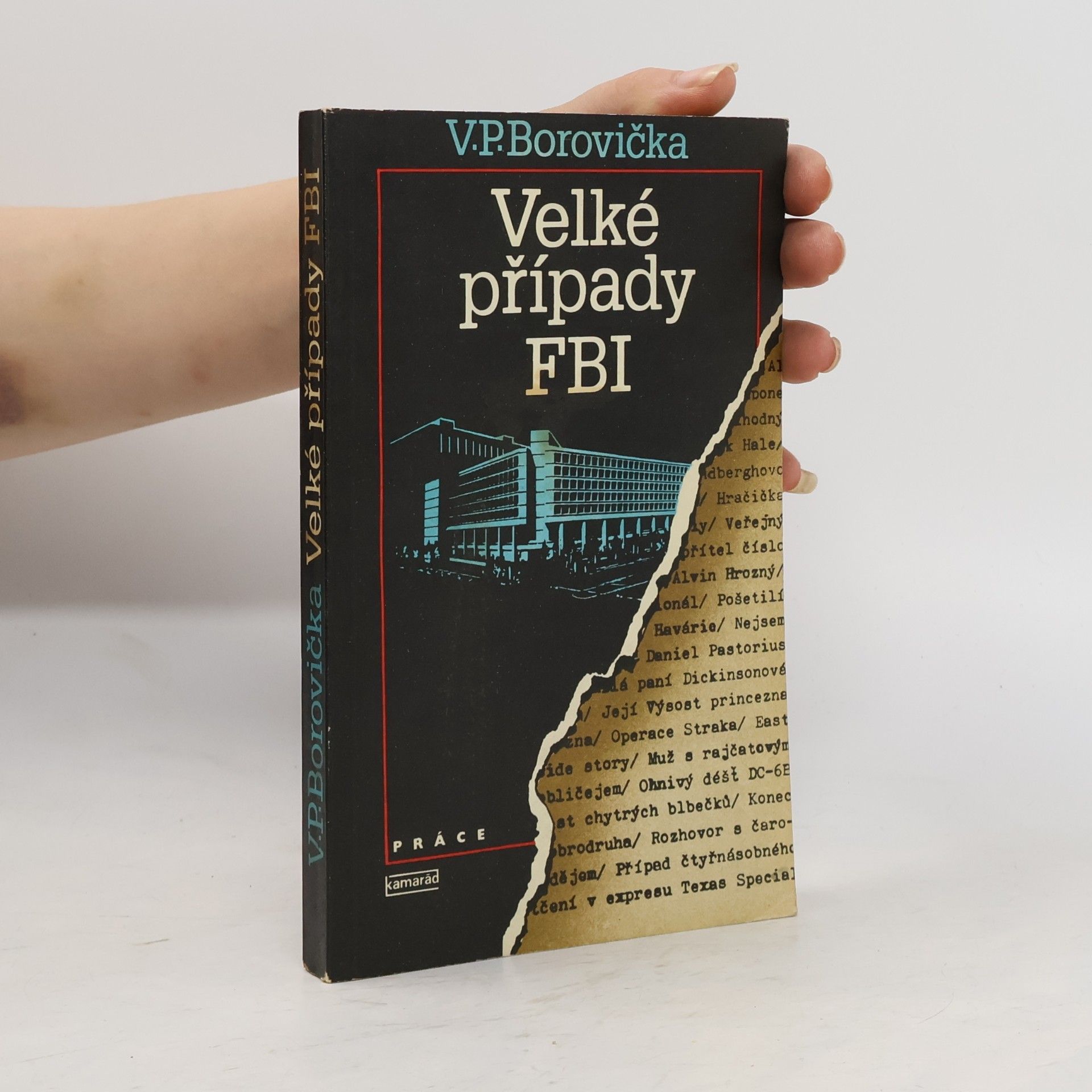 Václav Pavel Borovička Velké případy FBI