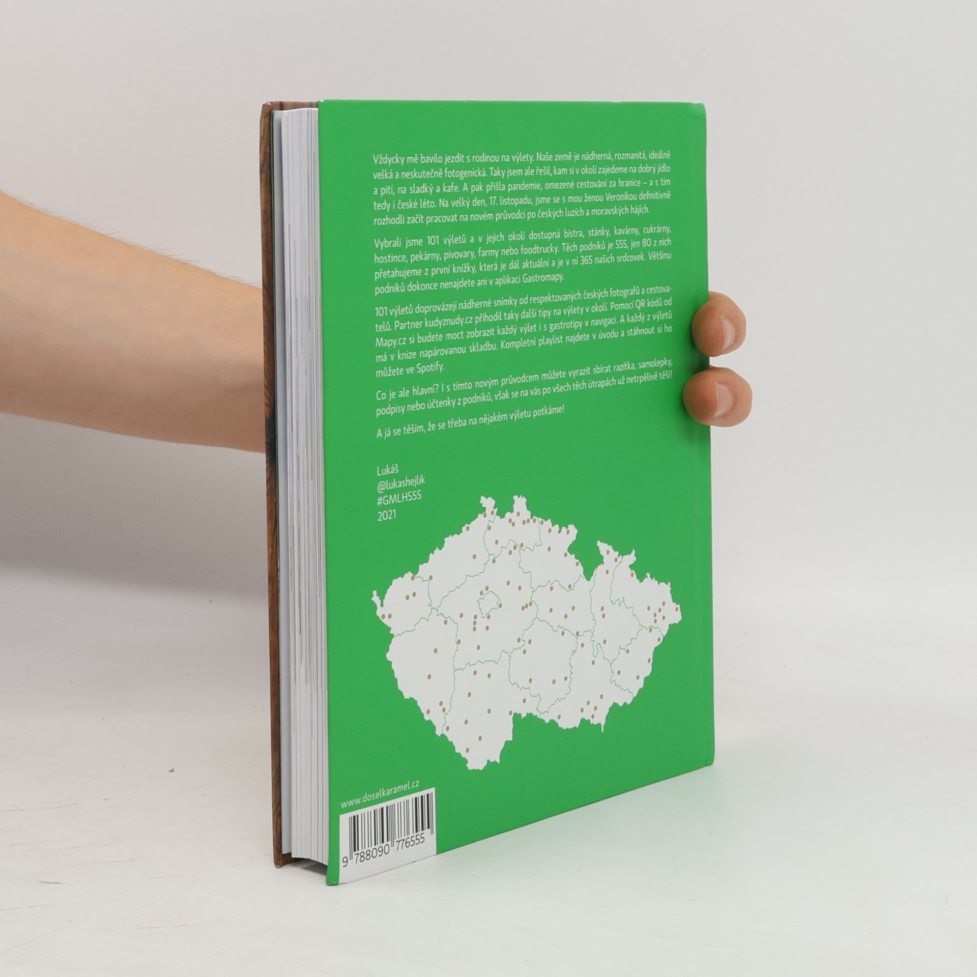 Lukáš Hejlík 555. Výlety s gastromapou Lukáše Hejlíka