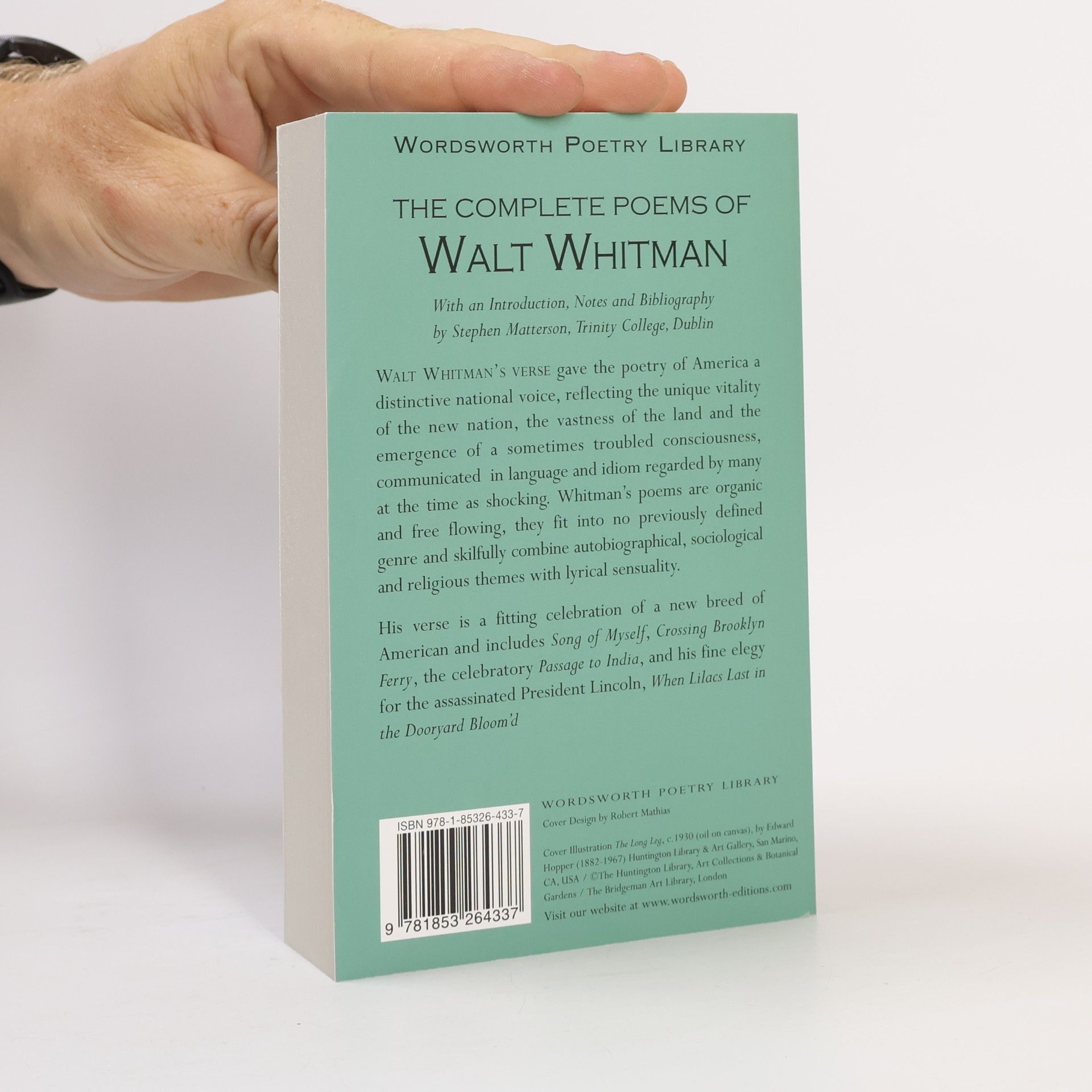 Walt Whitman The complete poems of Walt Whitman