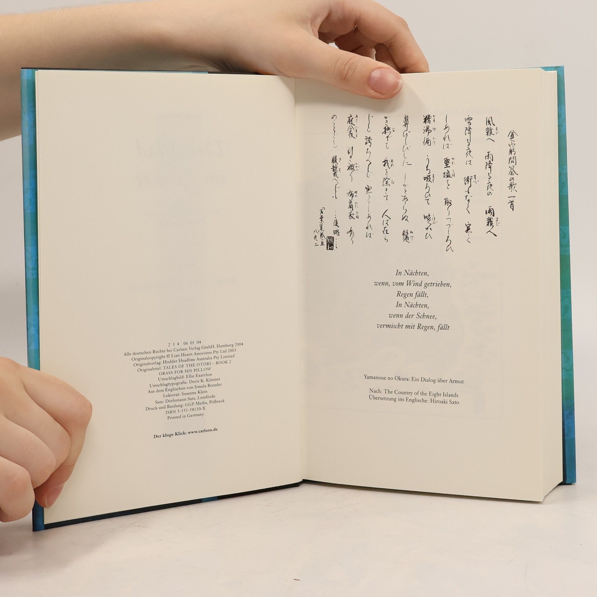 Lian Hearn Der Clan der Otori 2. Der Pfad im Schnee