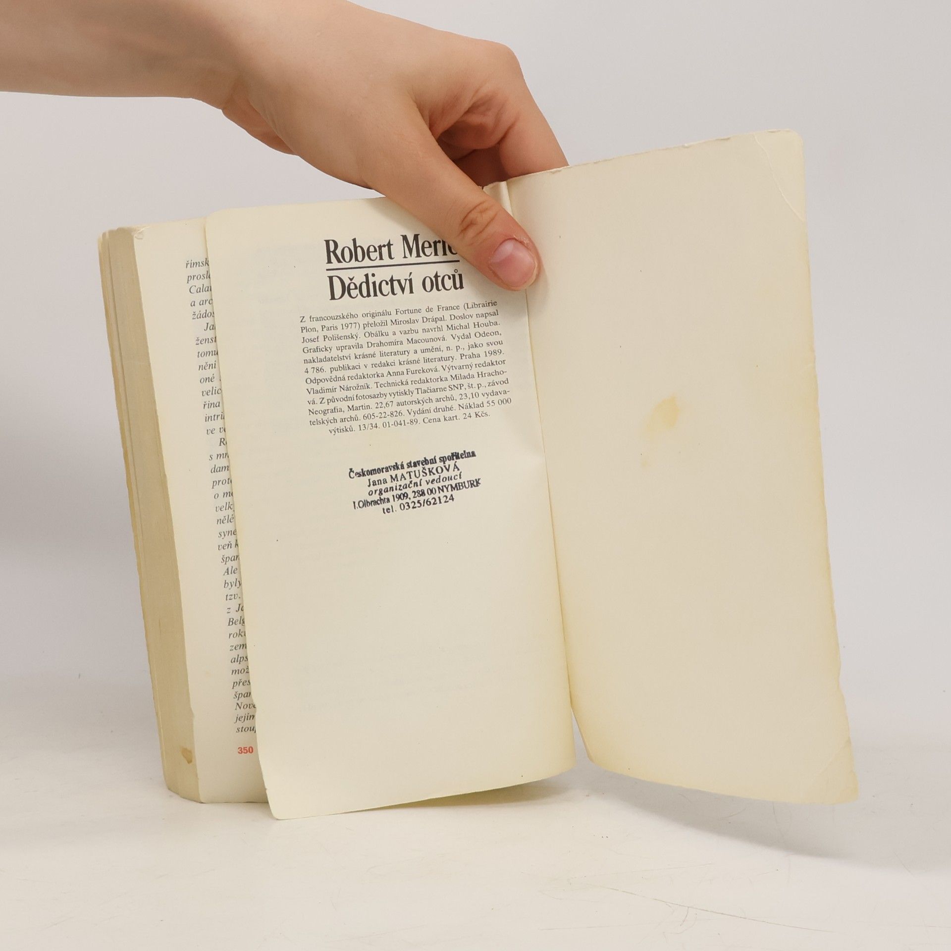 Robert Merle Dědictví otců