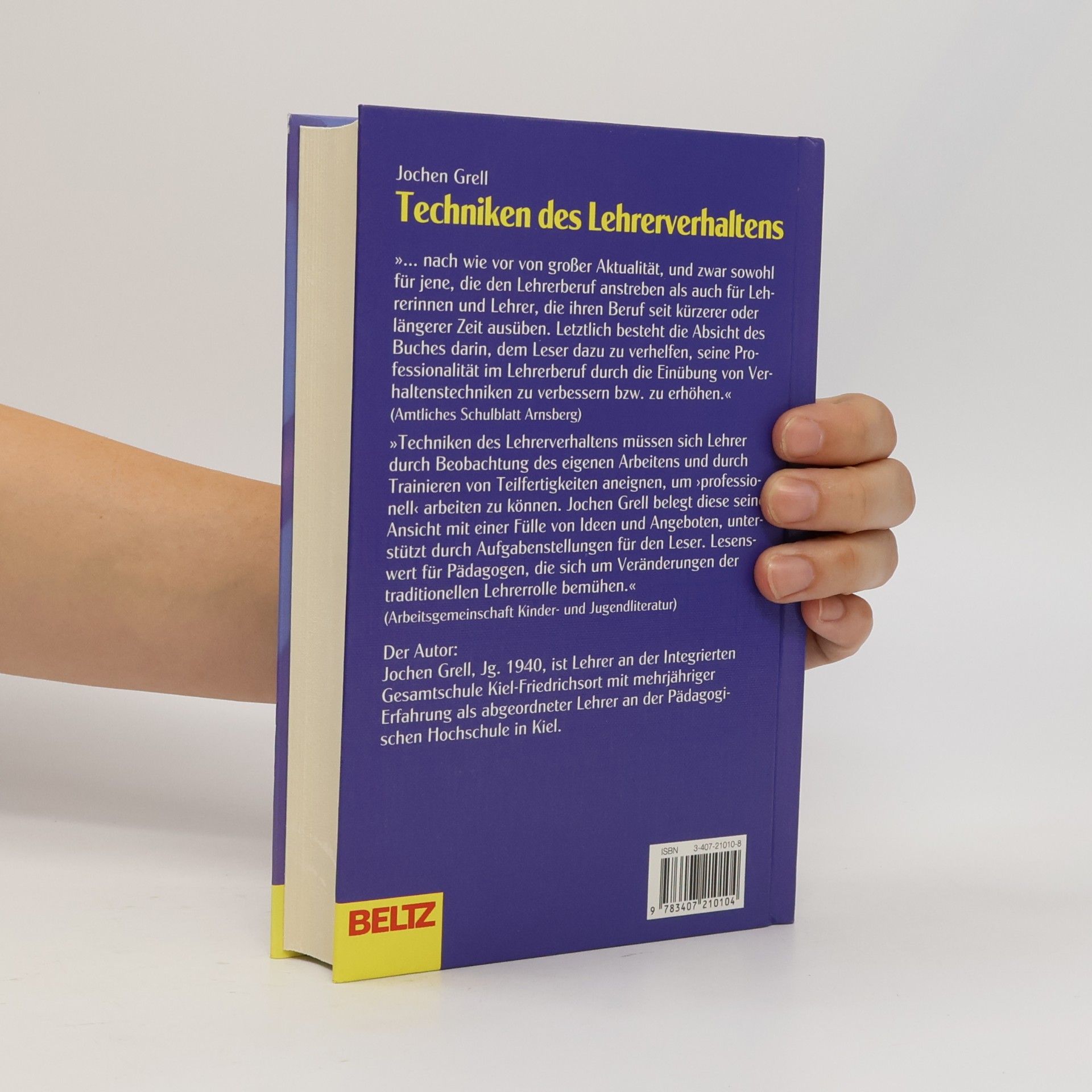 Jochen Grell Techniken des Lehrerverhaltens