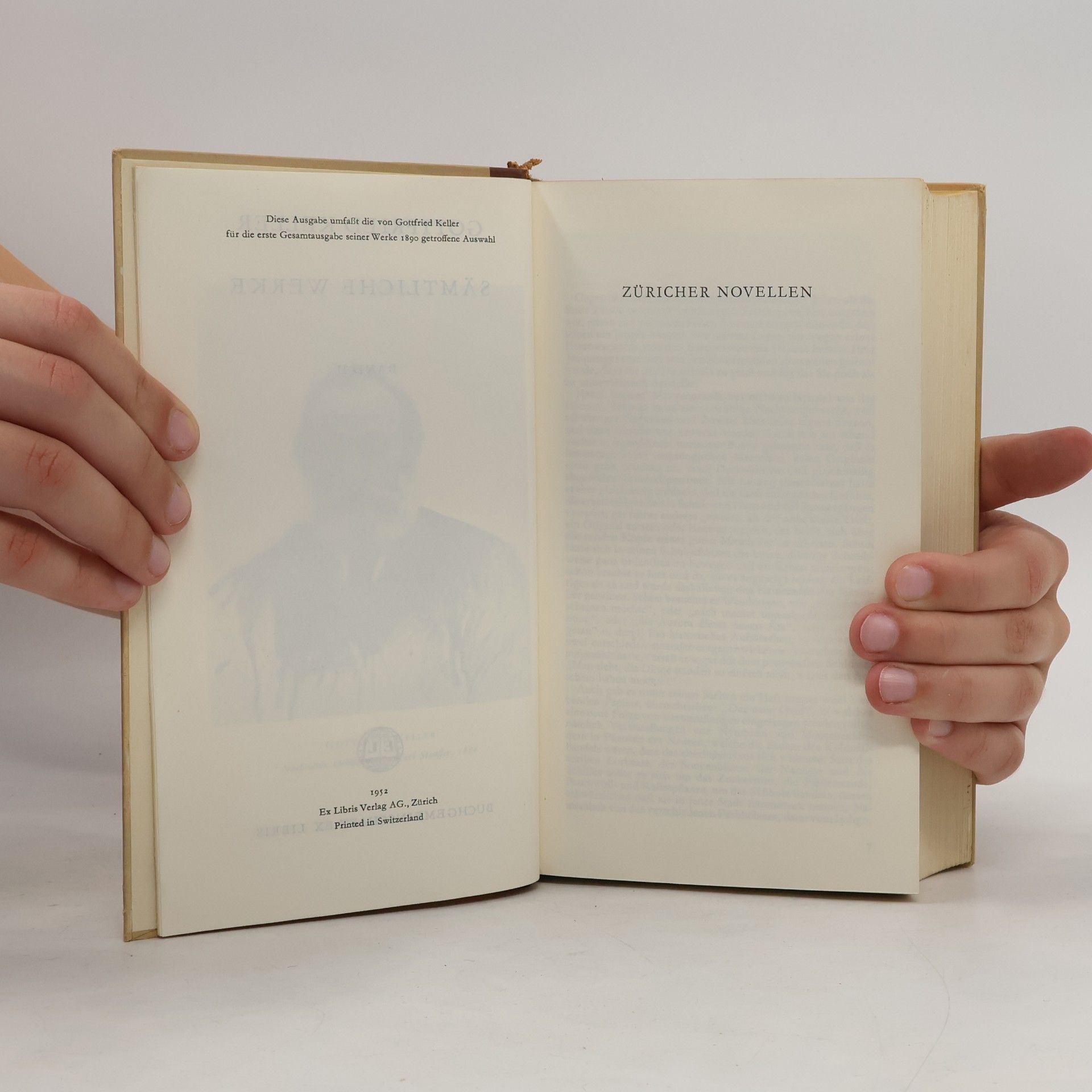 Gottfried Keller Sämtliche Werke 2