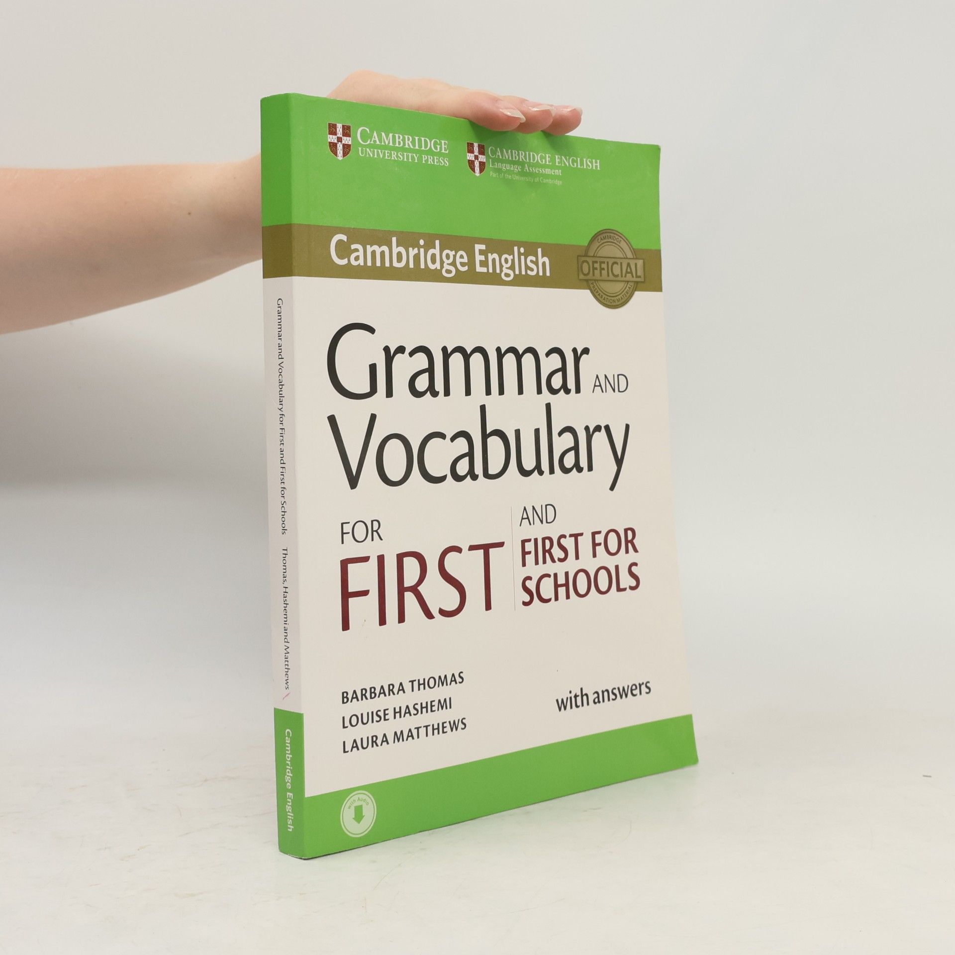 Laura Matthews Grammar and vocabulary for first and first for schools : with answers