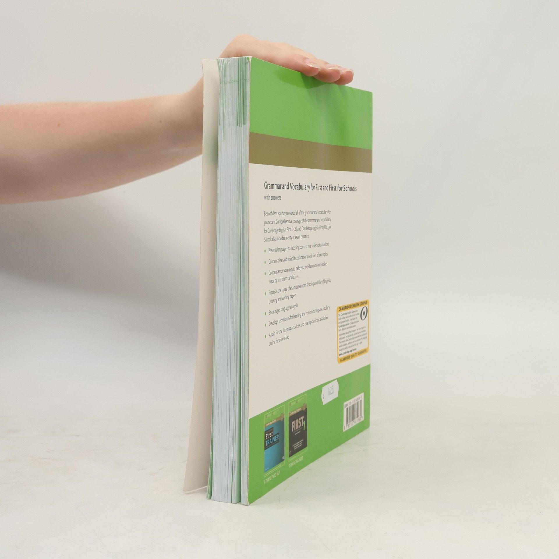 Barbara Thomas Grammar and vocabulary for first and first for schools : with answers