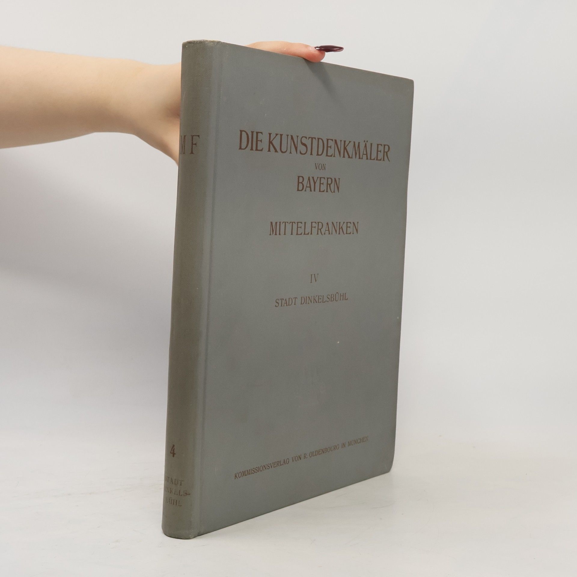 Auteurscollectief Die Kunstdenkmäler von Bayern IV. Mittelfranken
