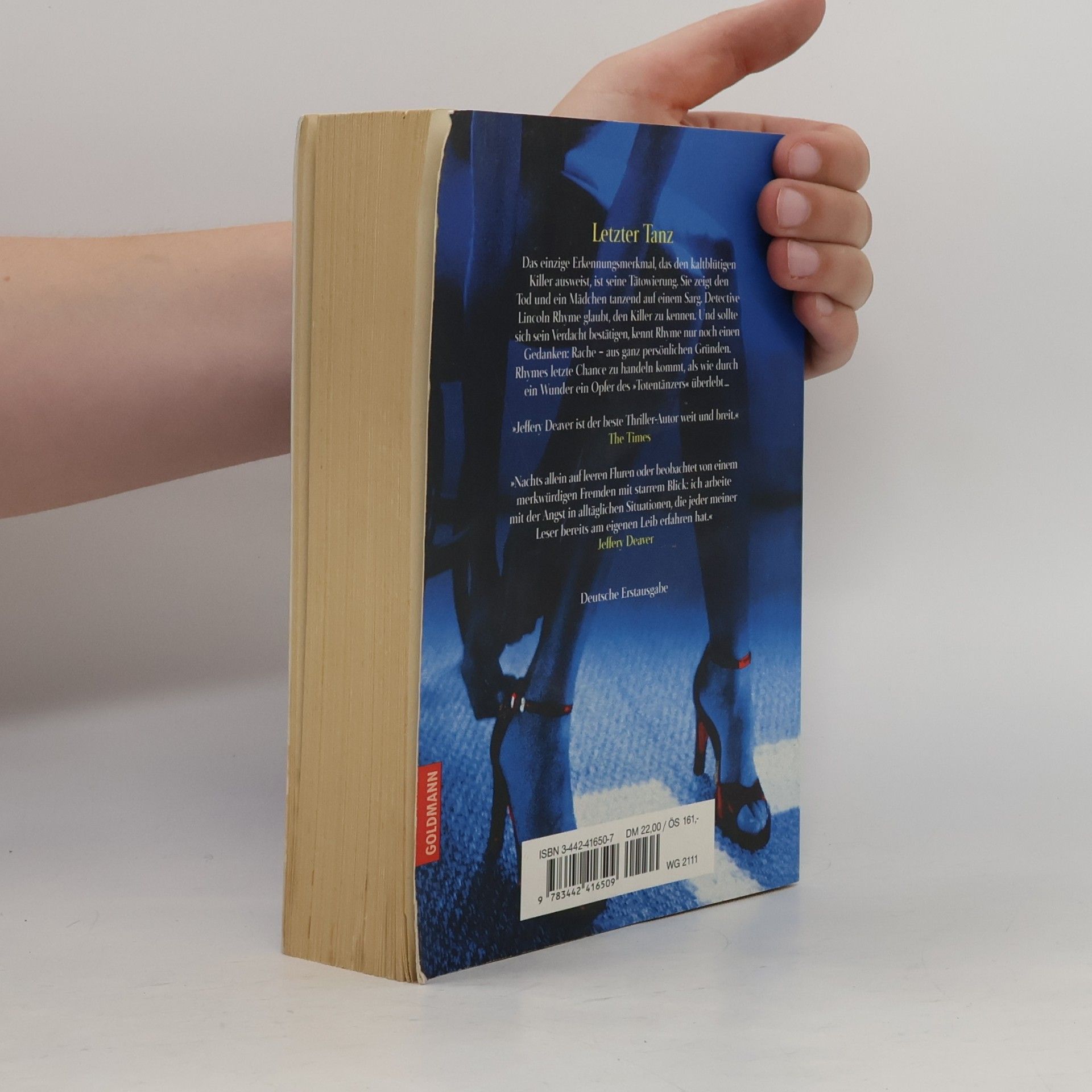 Jeffery Deaver Letzter Tanz