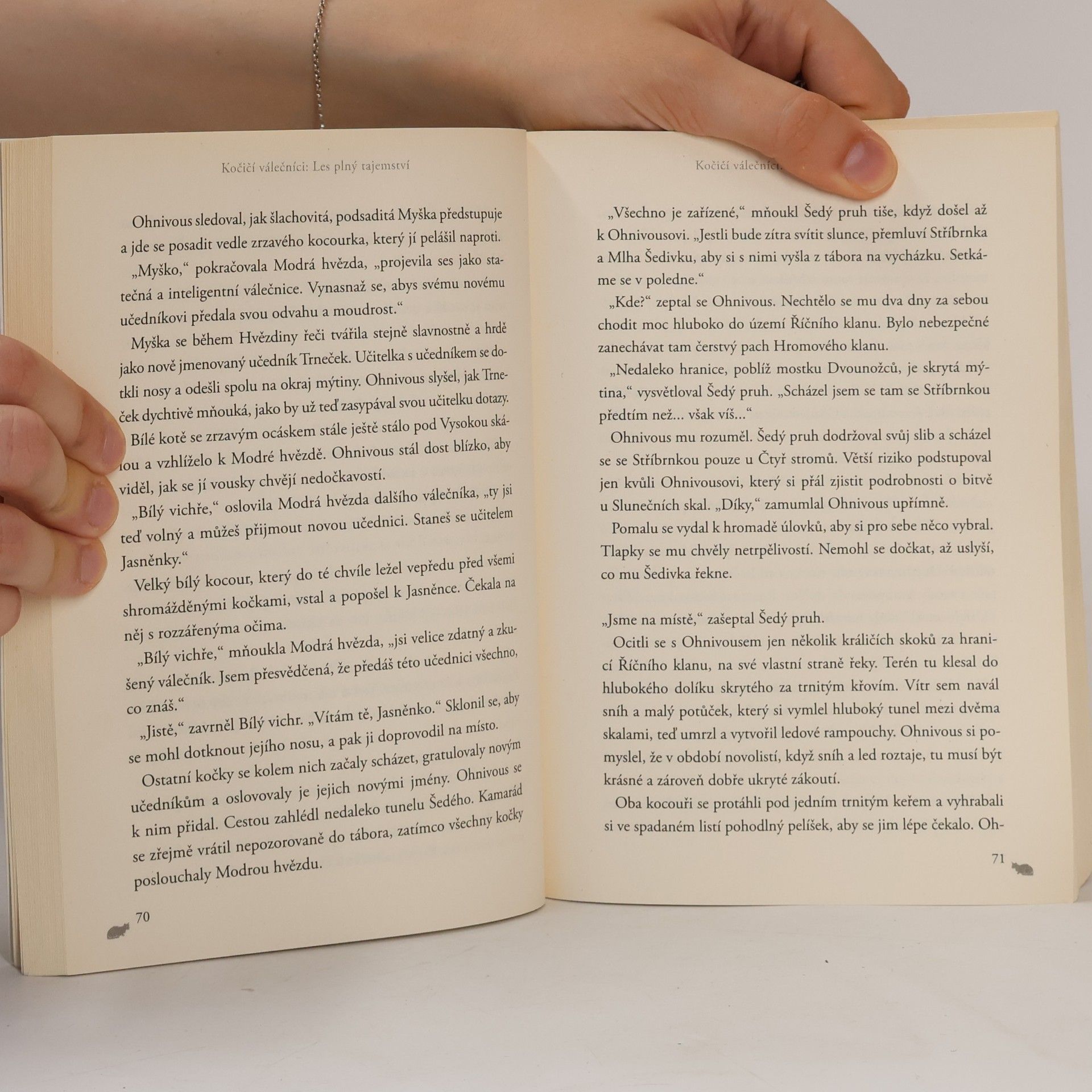 Erin Hunter Les plný tajemství. Kočičí válečníci