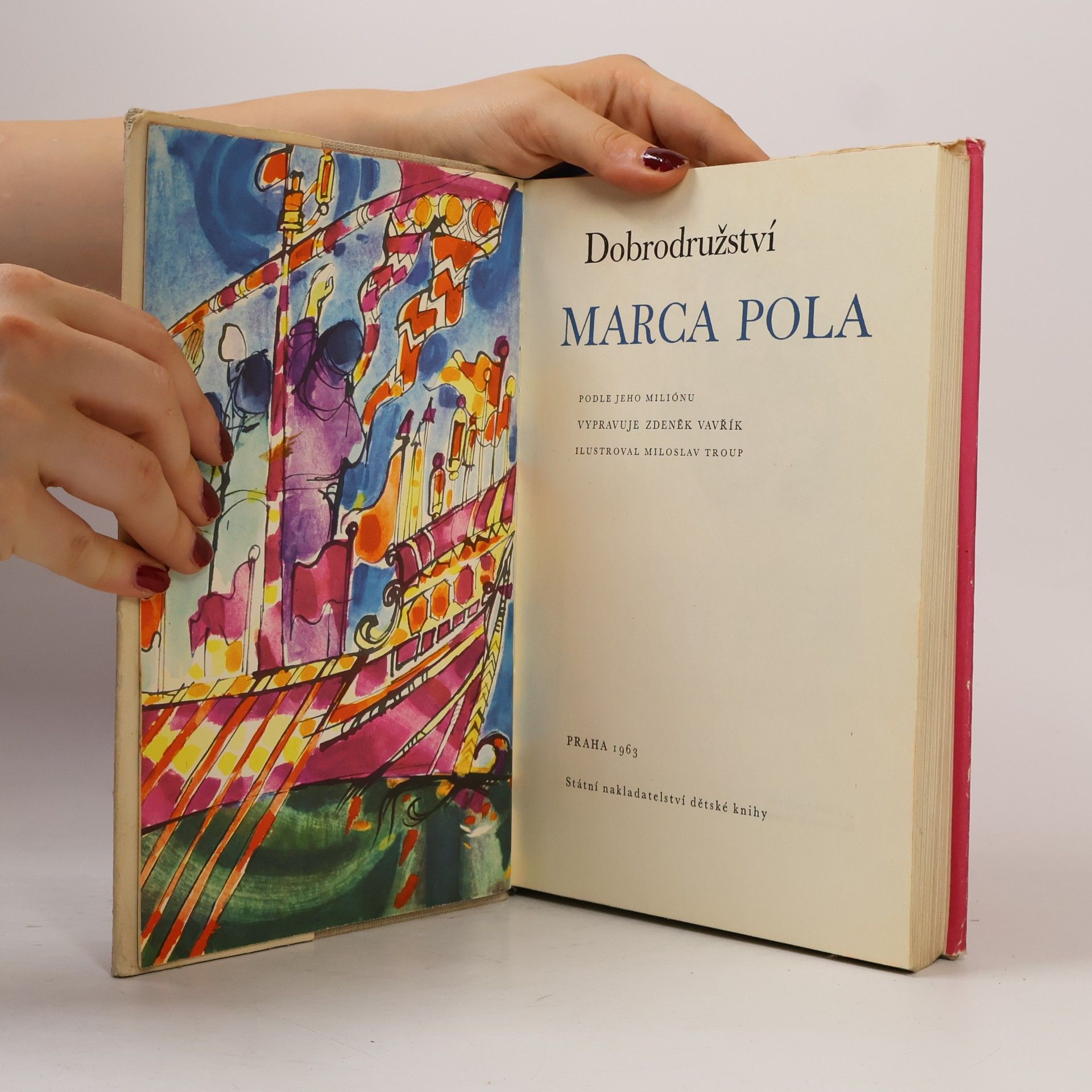 Zdeněk Vavřík Dobrodružství Marca Pola
