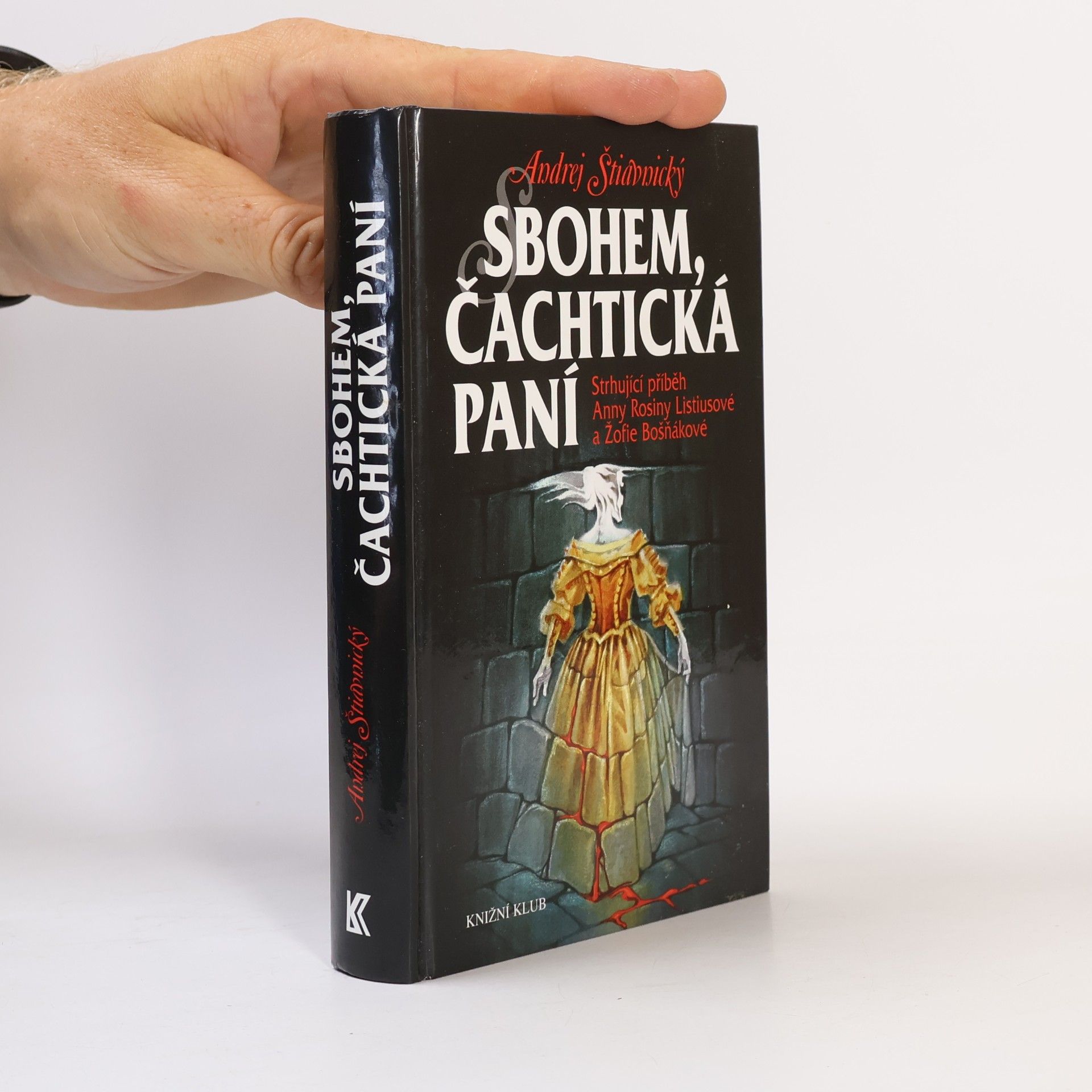 Andrej Štiavnický Sbohem, čachtická paní : strhující příběh Anny Rosiny Listiusové a Žofie Bošňákové