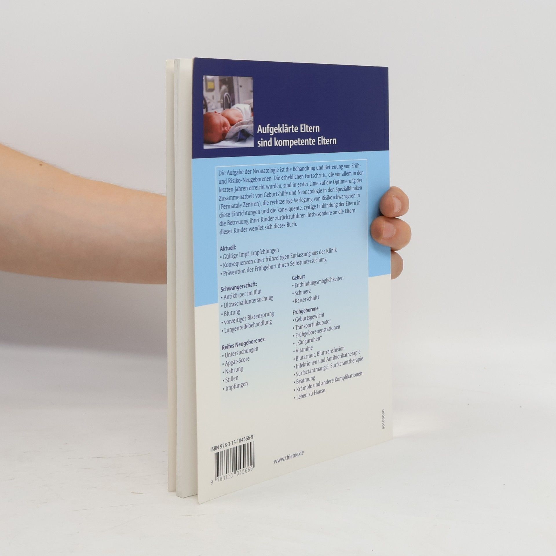 Werner Garbe Das Frühchen-Buch