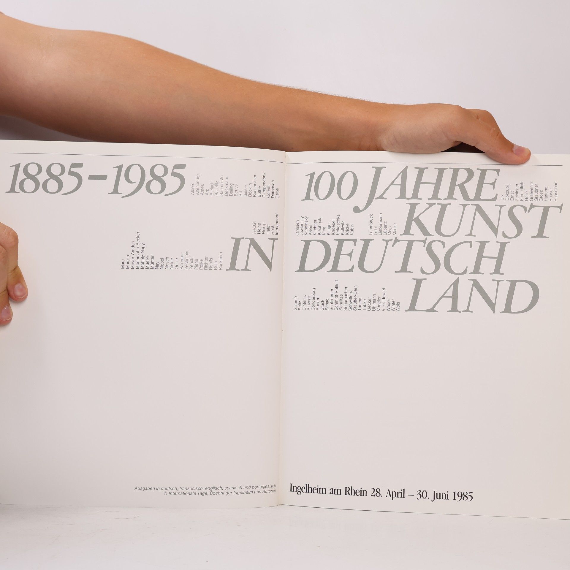Autorenkollektiv 100 Jahre Kunst in Deutschland 1885 - 1985