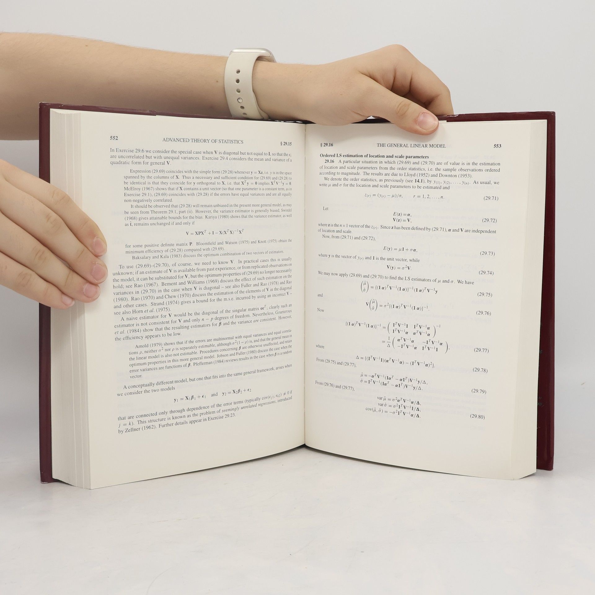 Maurice G. Kendall Kendall's Library of Statistics - 2A: Kendall's Advanced Theory of Statistics
