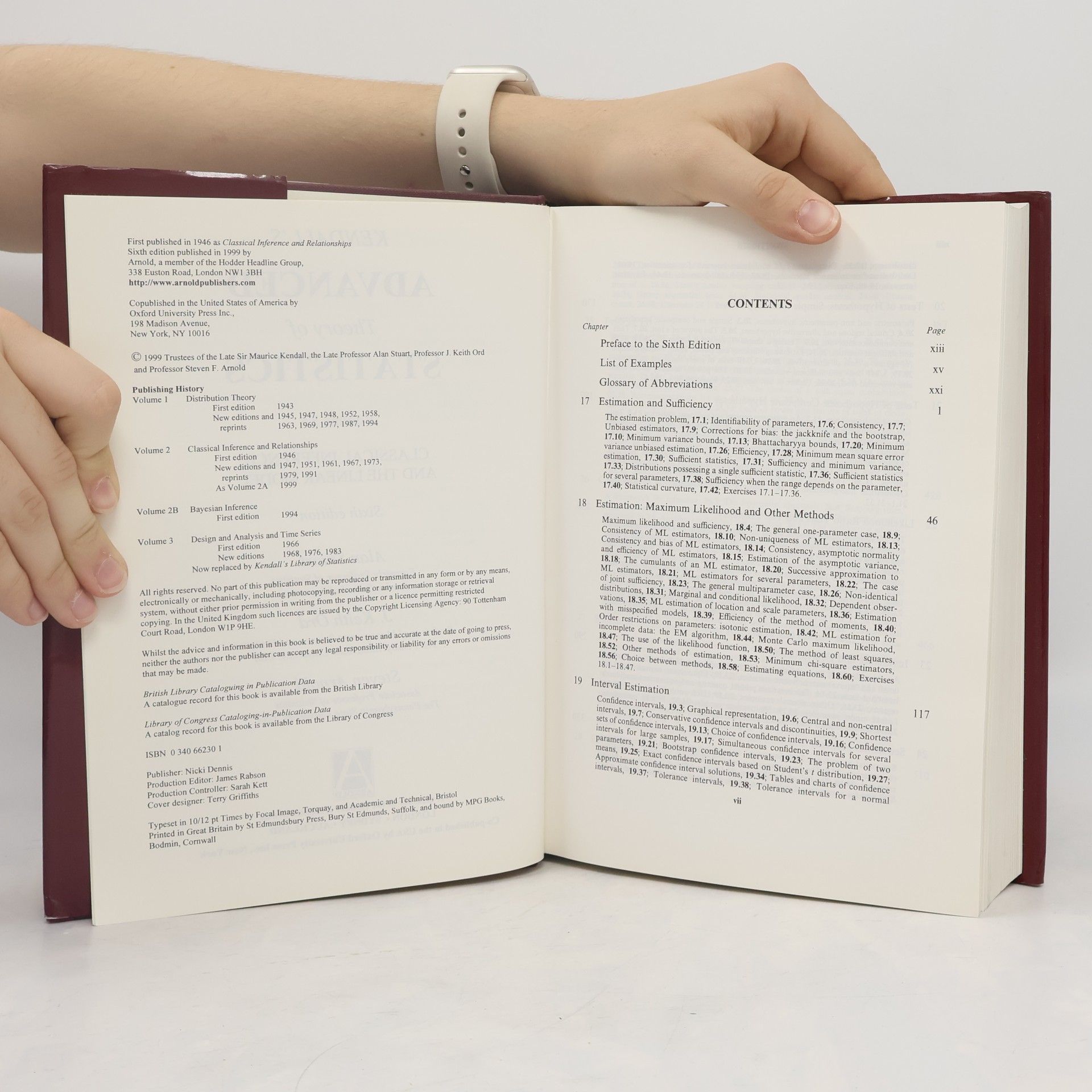 Maurice G. Kendall Kendall's Library of Statistics - 2A: Kendall's Advanced Theory of Statistics