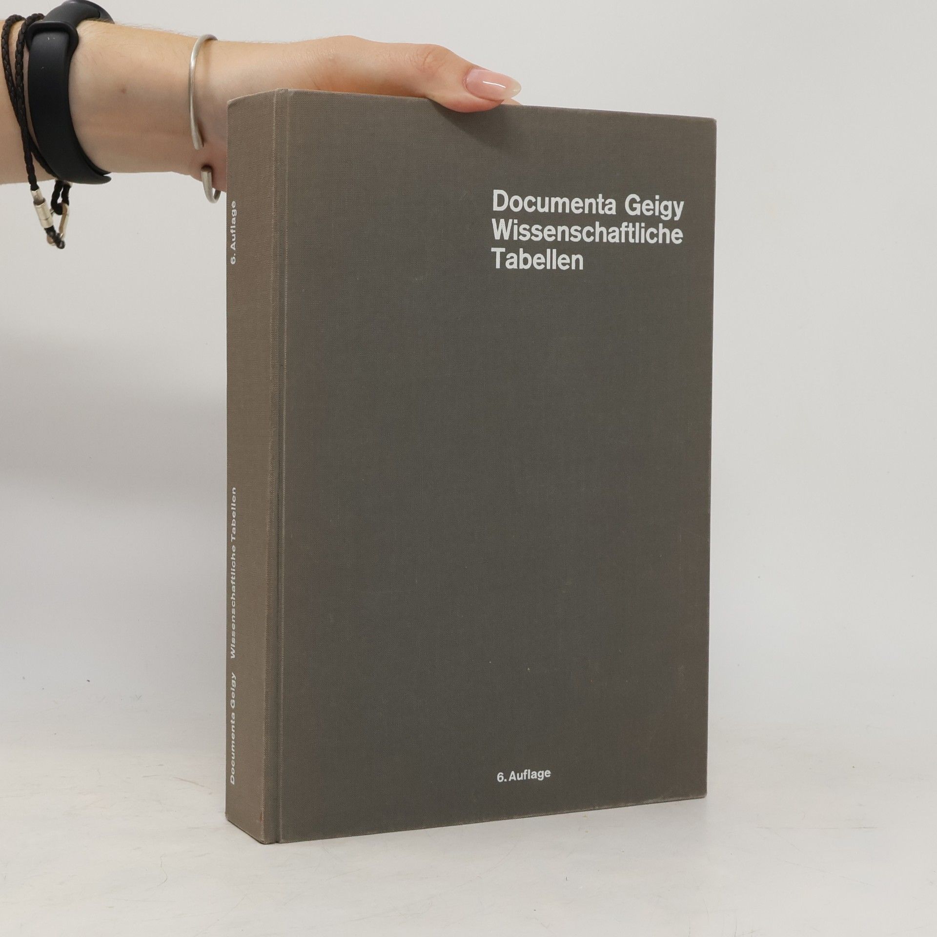 Kolektiv autorů Documenta Geigy Wissenschaftliche Tabellen