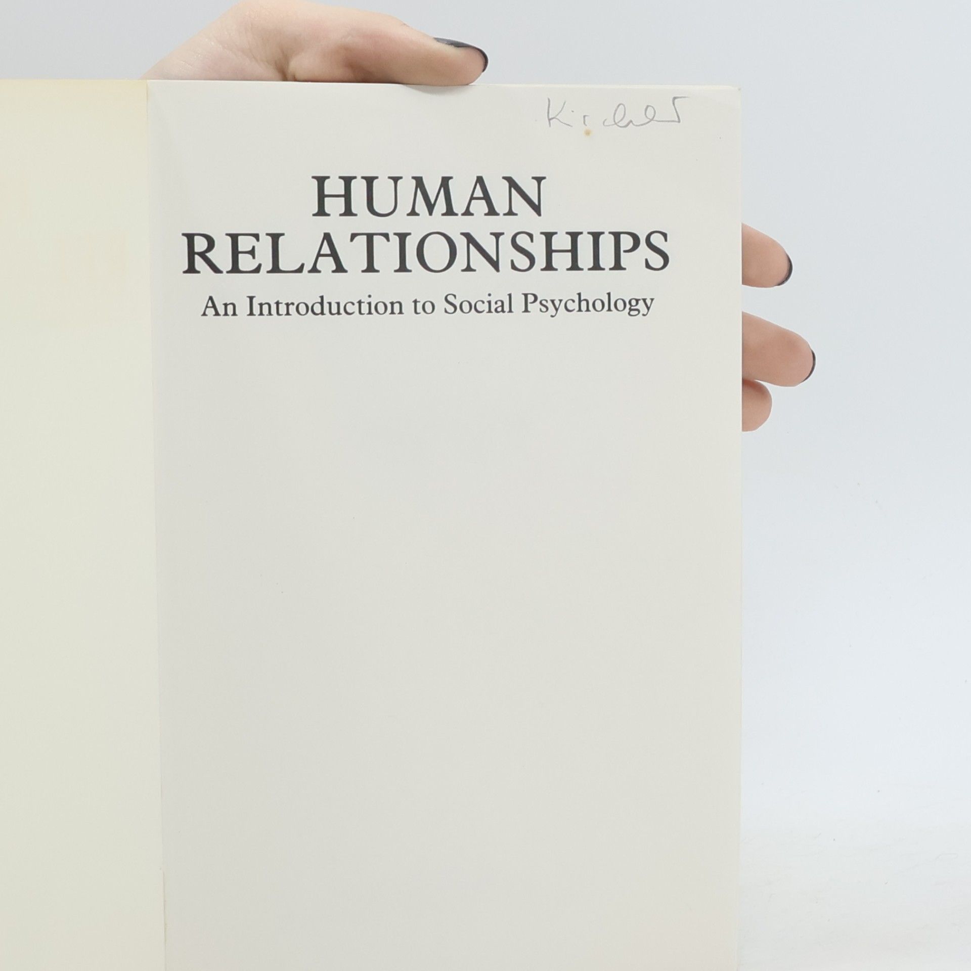 Steve Duck Human Relationships