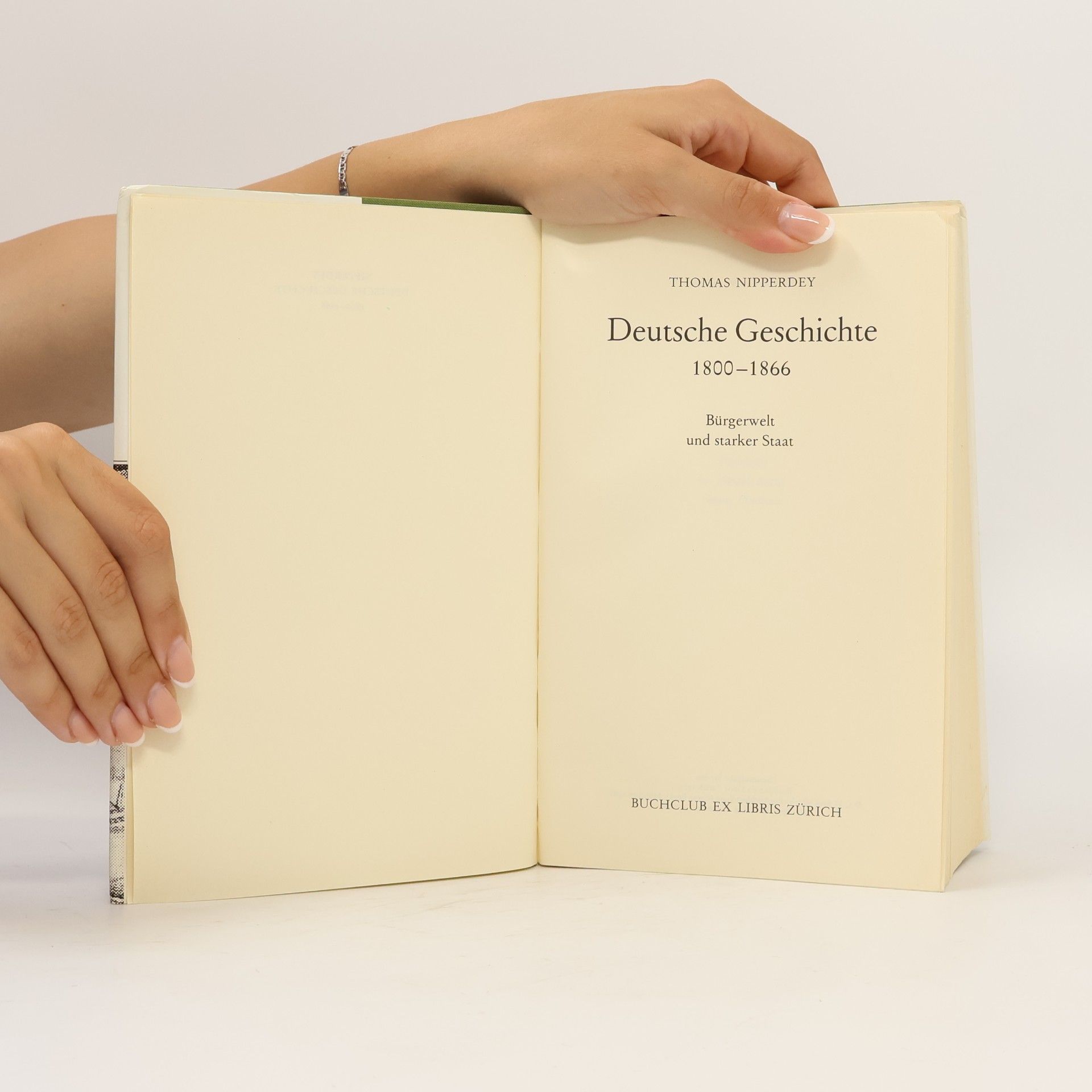 Thomas Nipperdey Deutsche Geschichte 1800-1866