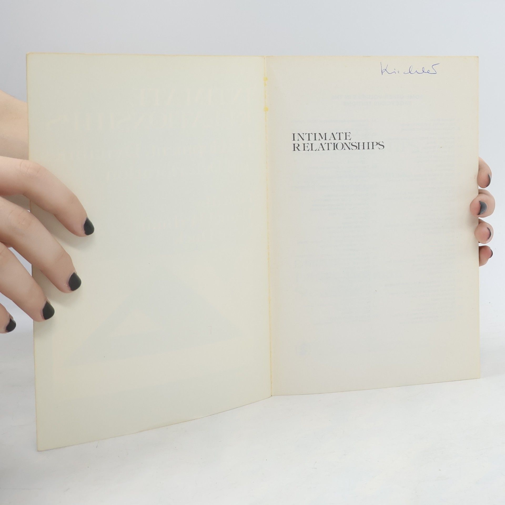 Kolektiv autorů Understanding Personal Relationships