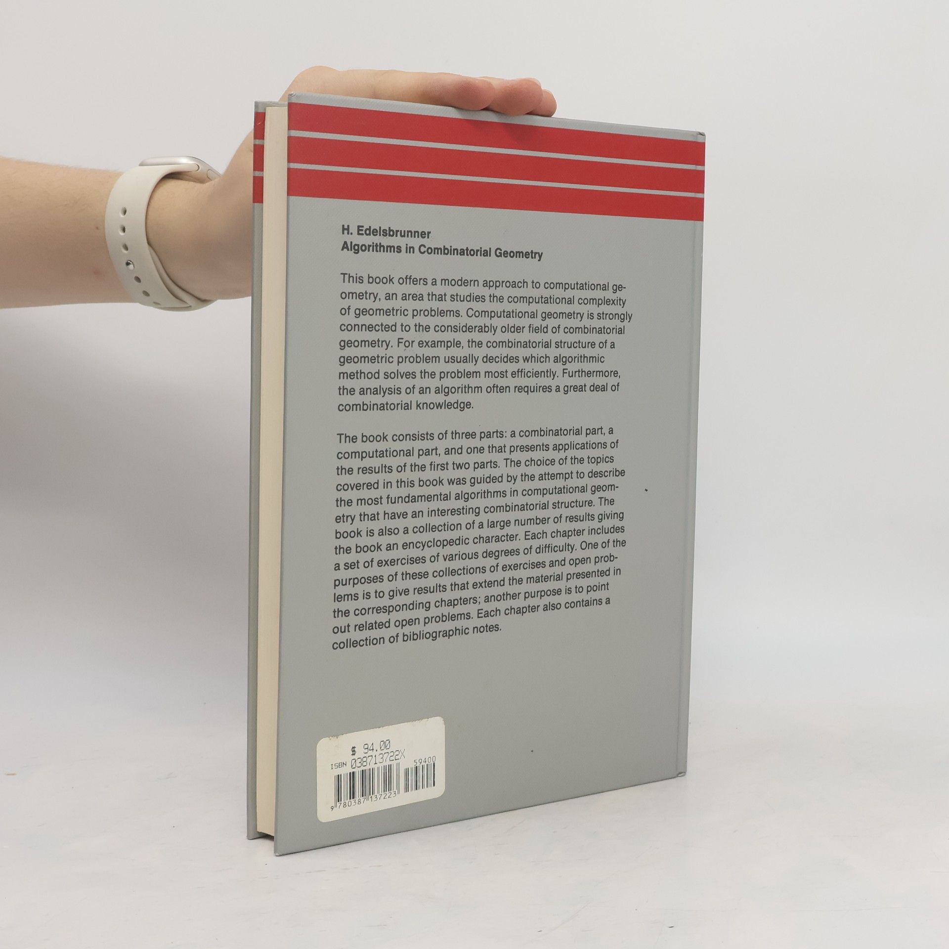 Herbert Edelsbrunner EATCS Monographs on Theoretical Computer Science - 10: Algorithms in Combinatorial Geometry