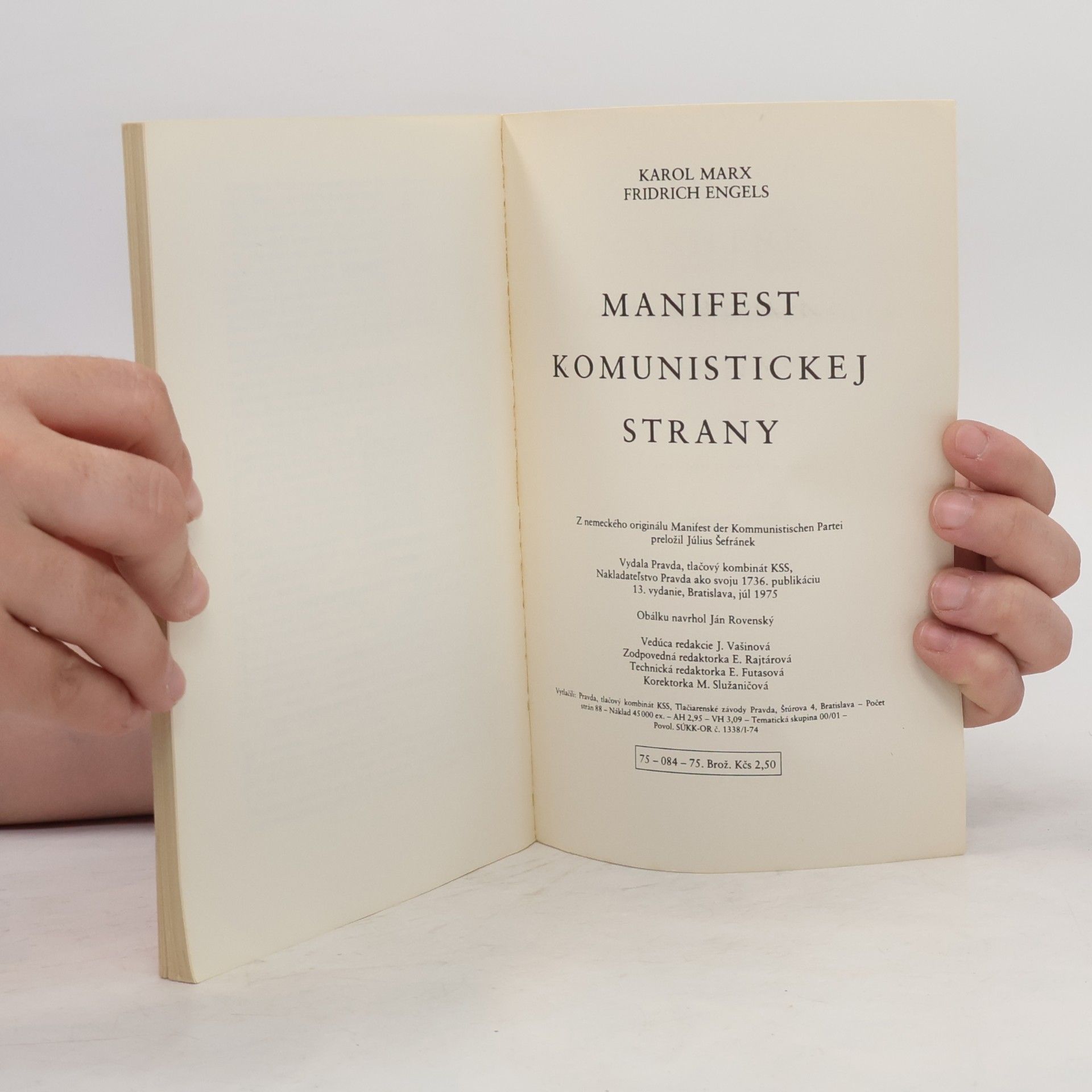 Karl Marx Manifest komunistickej strany