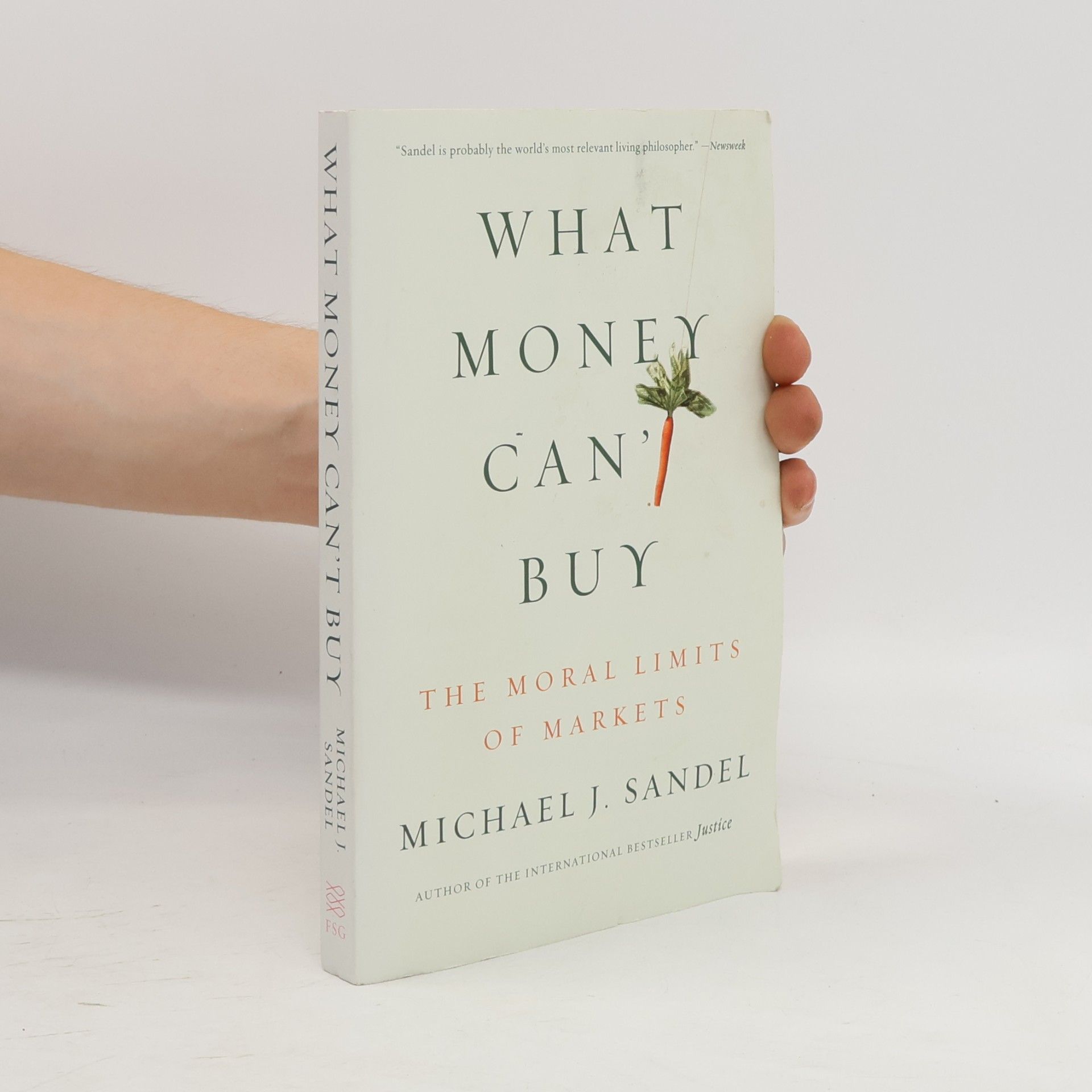 Michael Sandel What Money Can't Buy. Was man für Geld nicht kaufen kann, Englische Ausgabe
