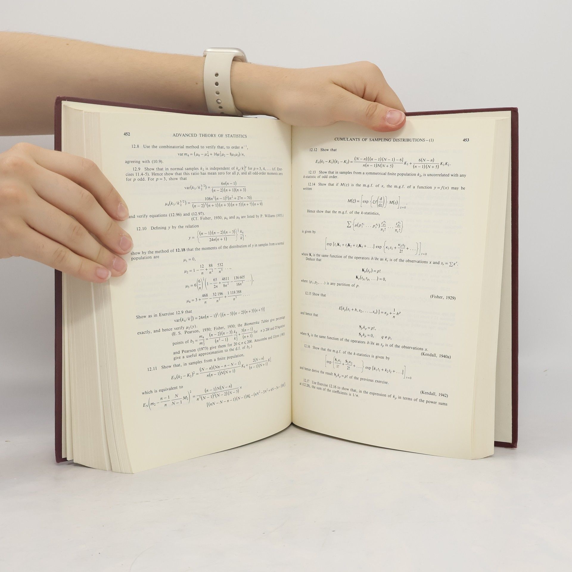 Stuart Banner Kendall's Advanced Theory of Statistics