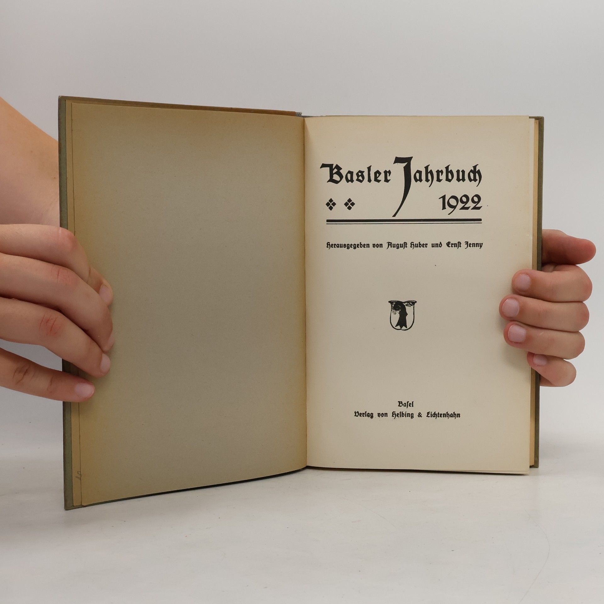 Autorenkollektiv Basler Jahrbuch 1922