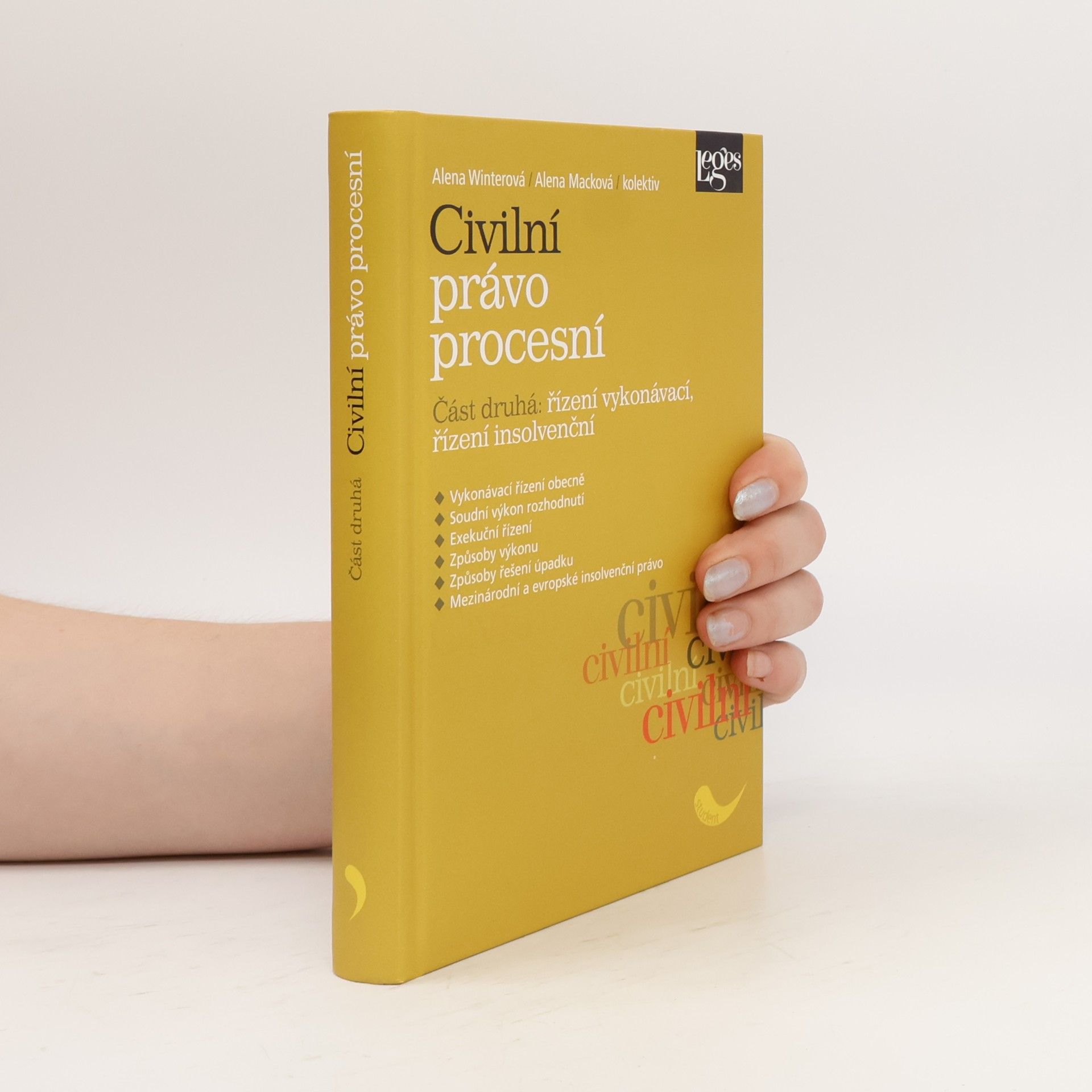Alena Winterová Civilní právo procesní. Část druhá