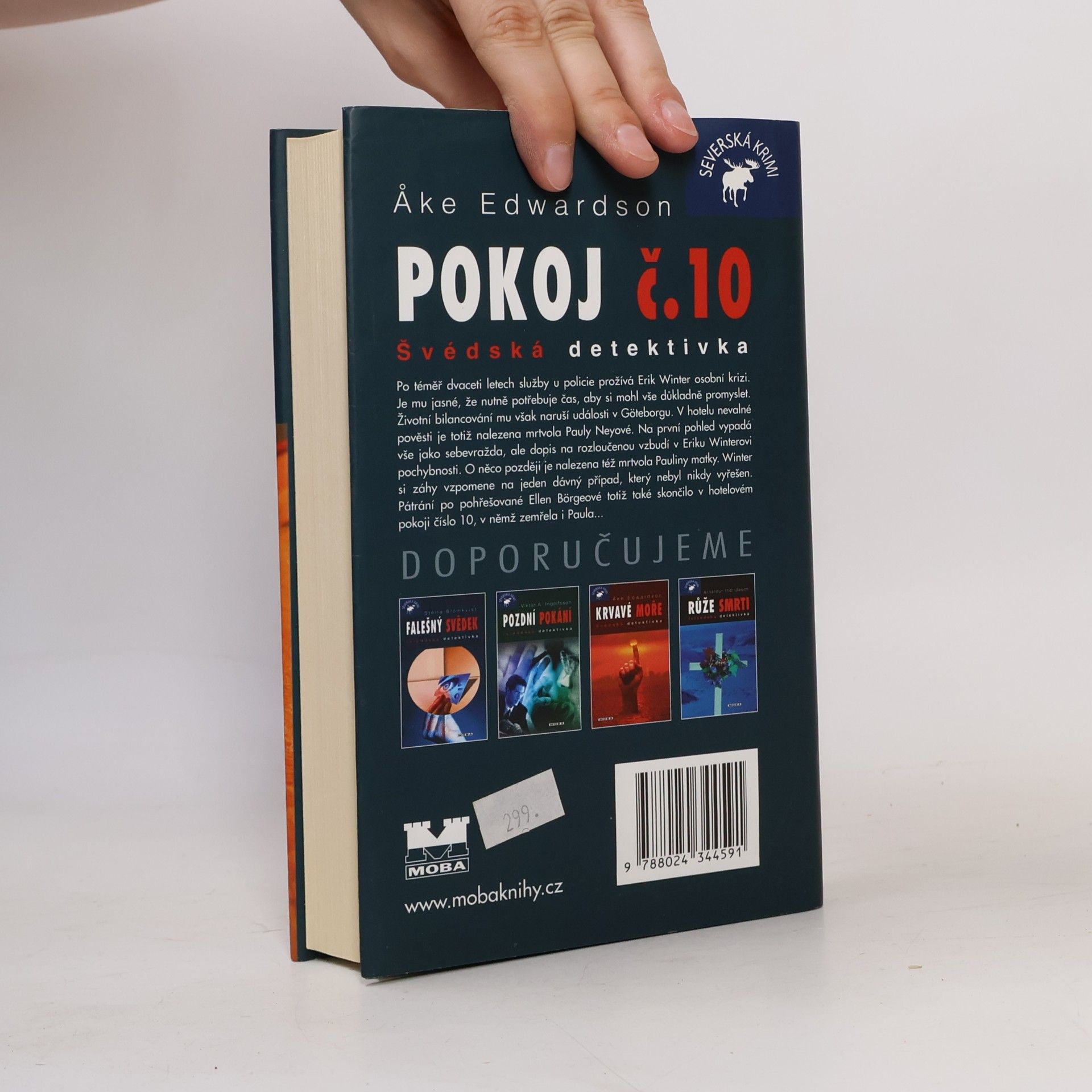 Åke Edwardson Pokoj č. 10 : švédská detektivka