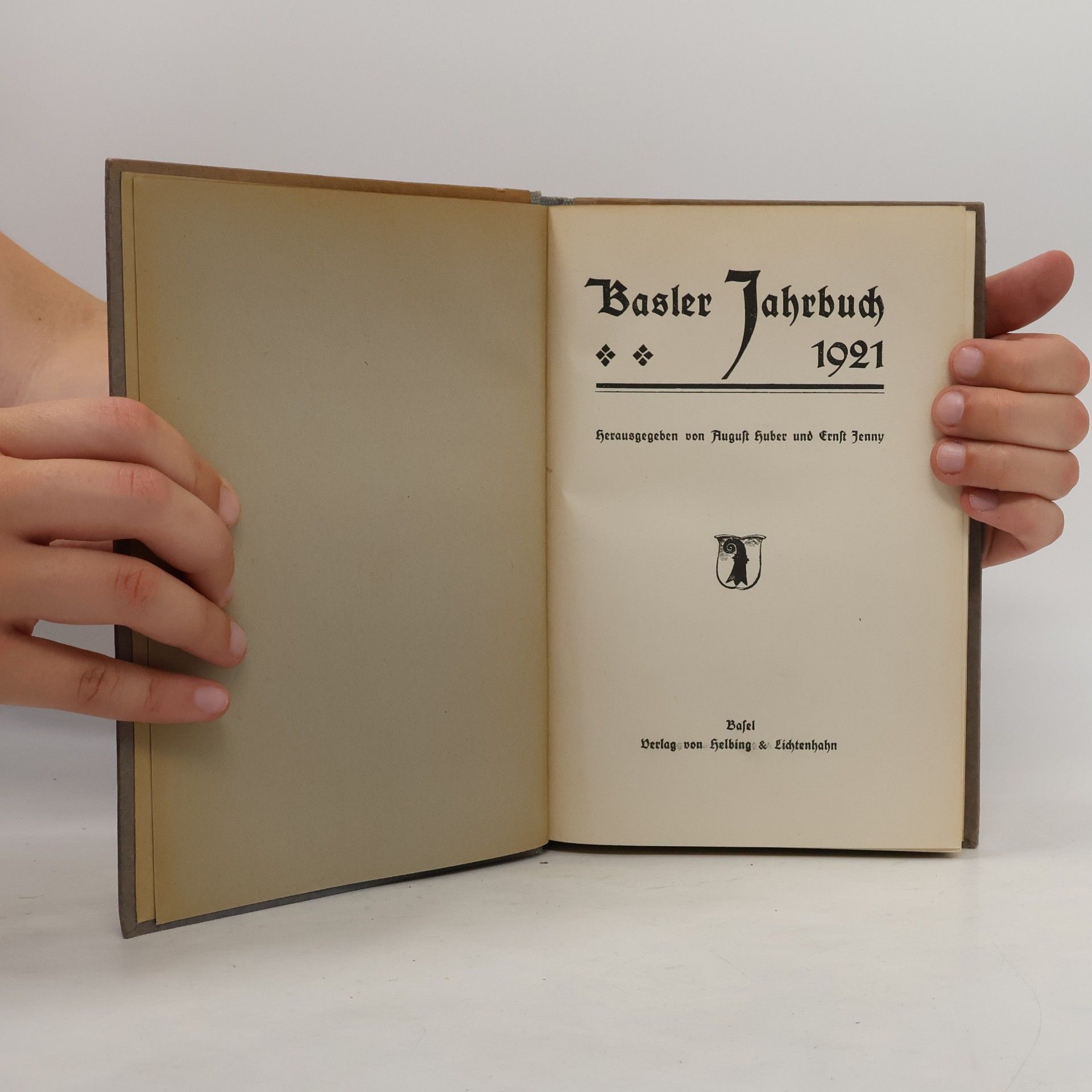 Autorenkollektiv Basler Jahrbuch 1921