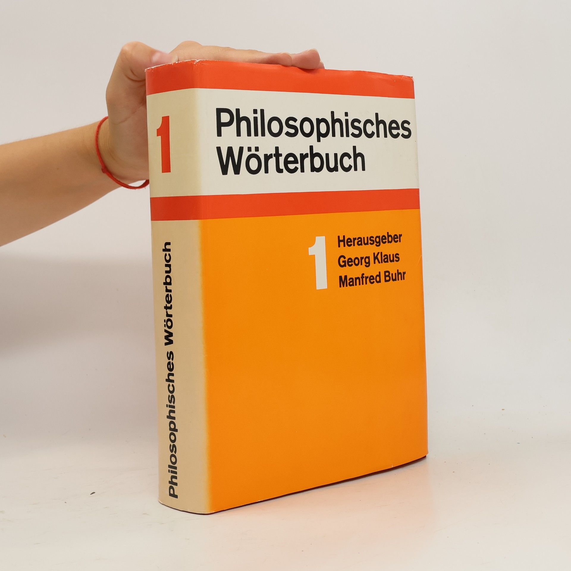 Georg Klaus Philosophisches Wörterbuch 1