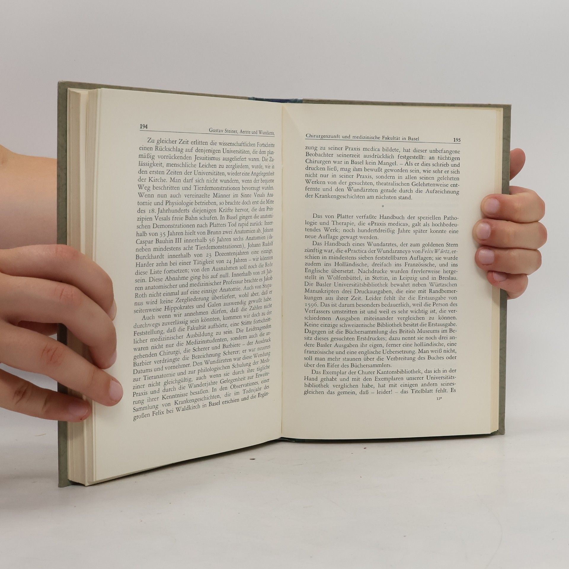 Gustav Steiner Basler Jahrbuch 1954