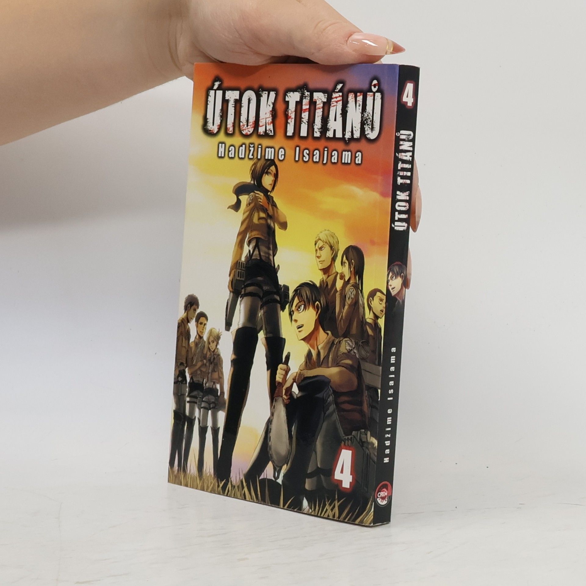 Hadžime Isajama Útok titánů. 4