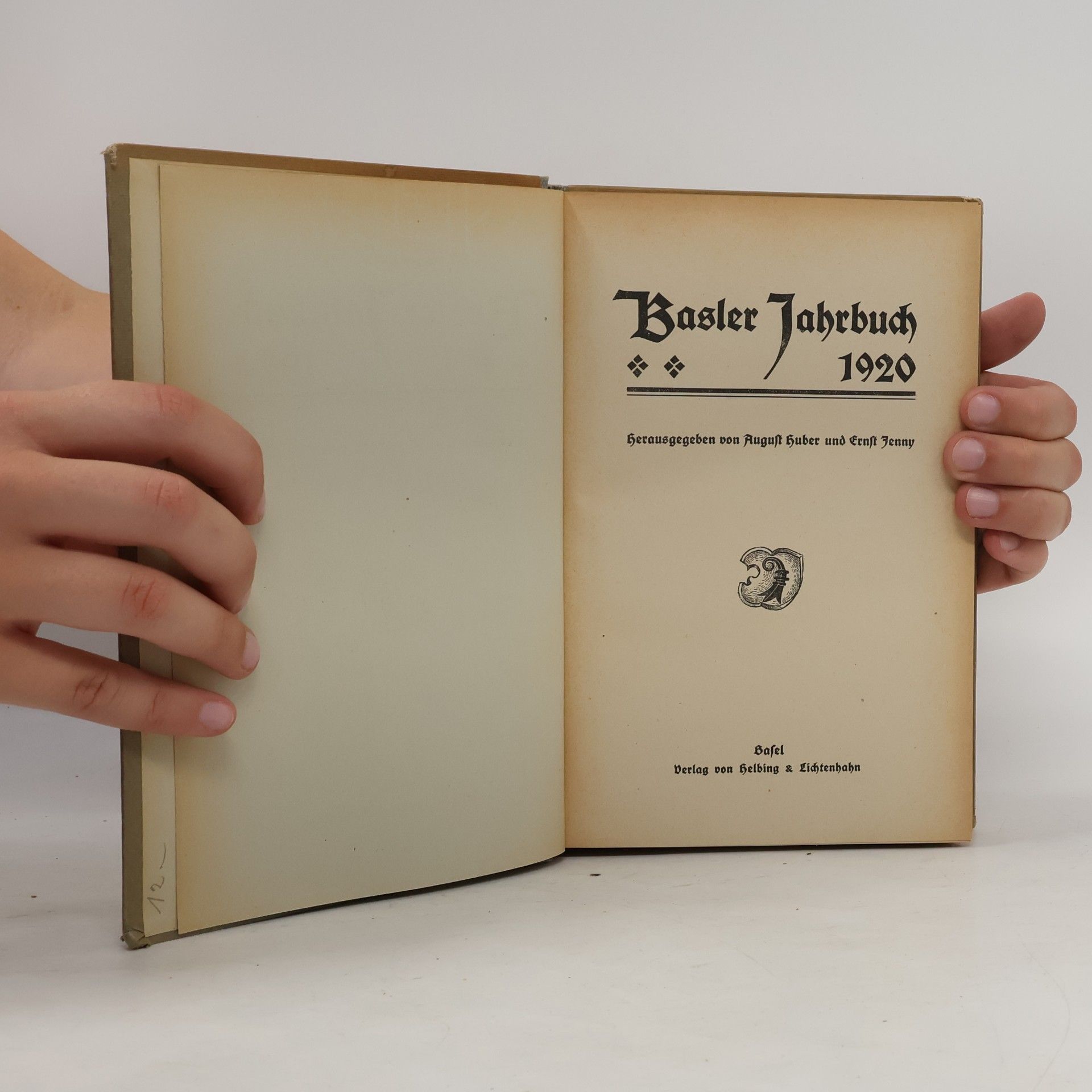 Autorenkollektiv Basler Jahrbuch 1920
