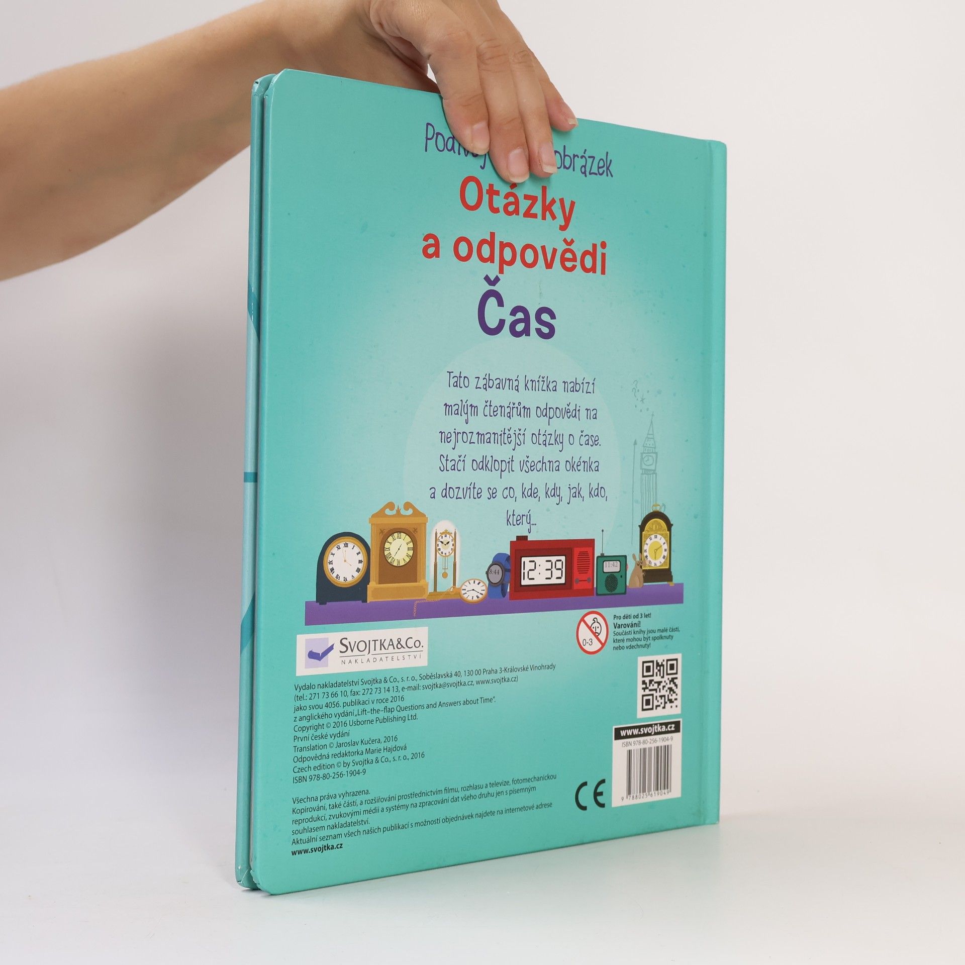 Kolektiv autorů Otázky a odpovědi: Čas - Podívej se pod obrázek