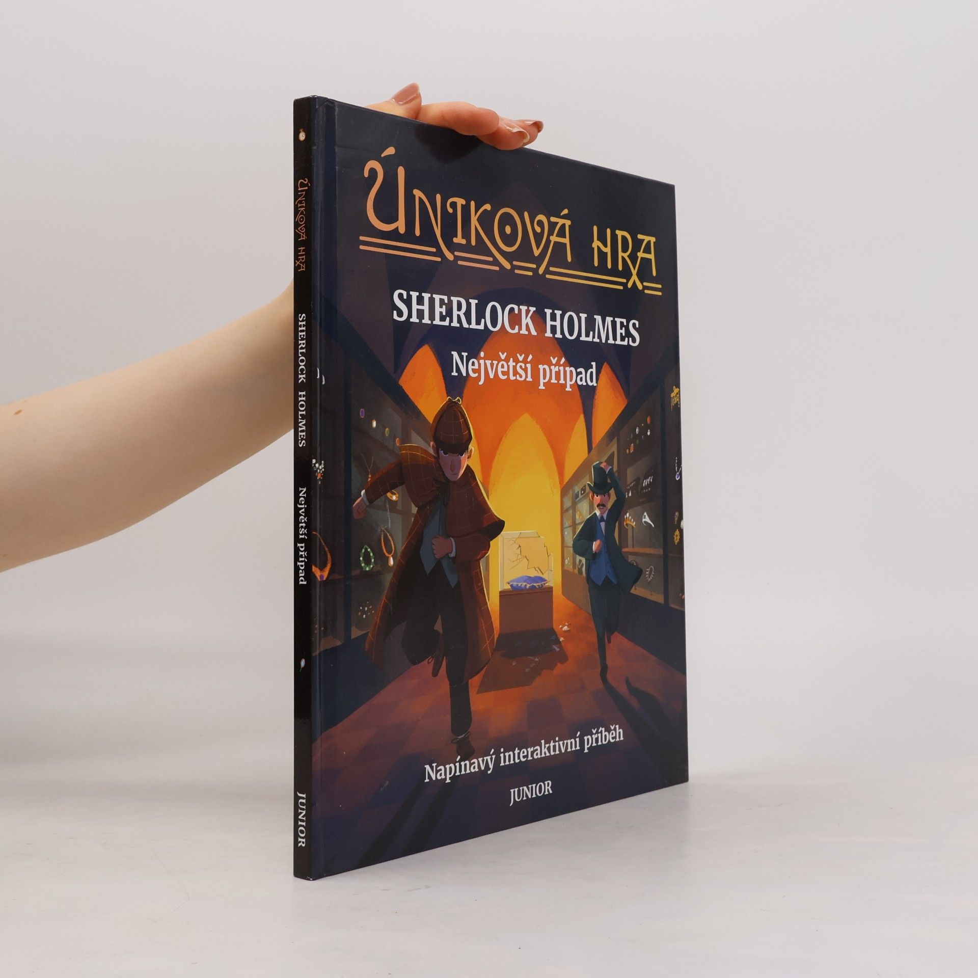 Alex Woolf Úniková hra. Sherlock Holmes. Největší případ