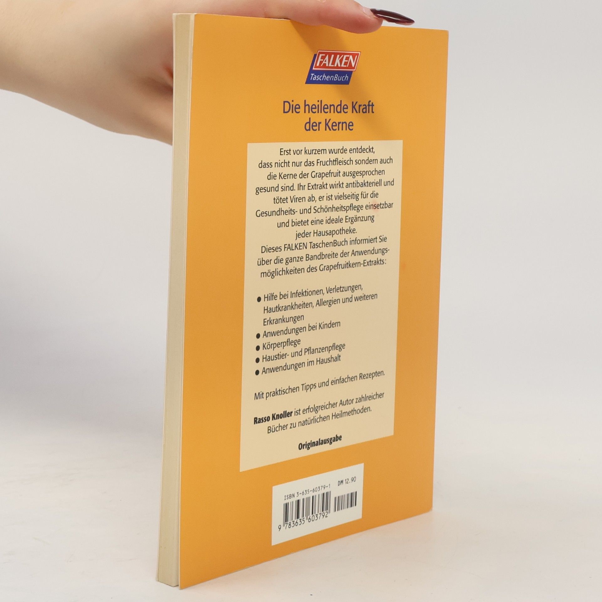 Rasso Knoller Grapefruitkernextrakt für Gesundheit und Kosmetik