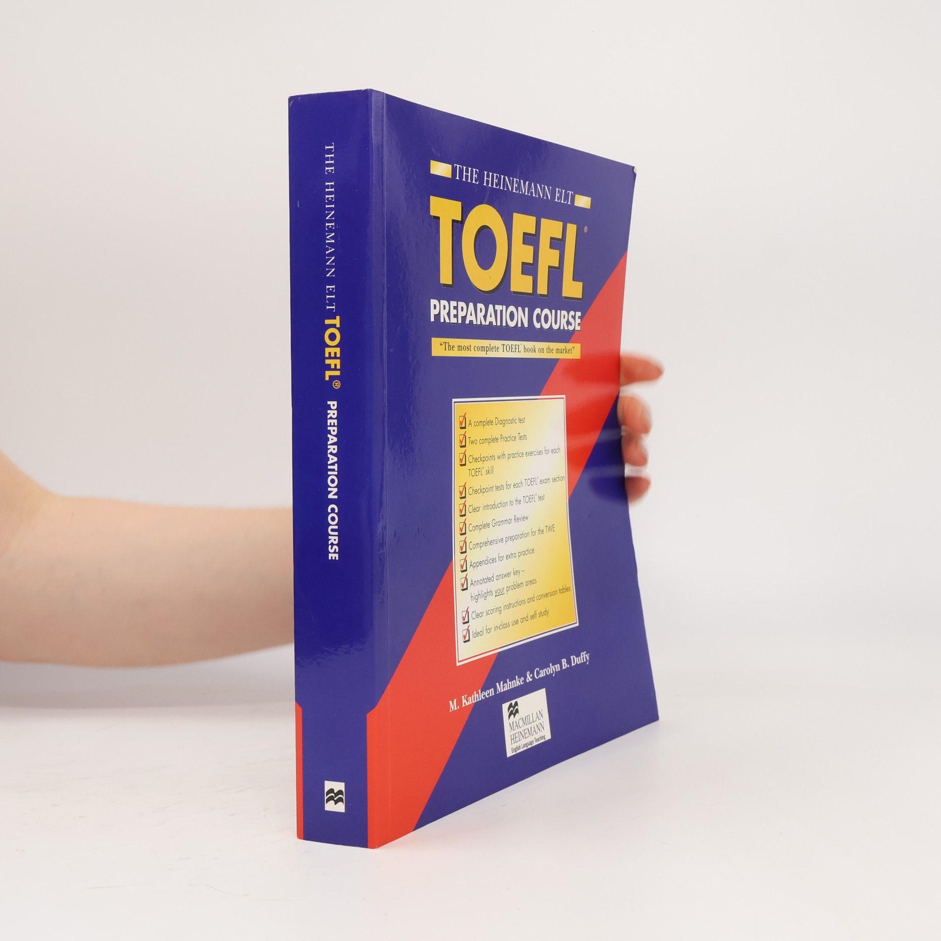 M. Kathleen Mahnke The Heinemann TOEFL : Preparation Course