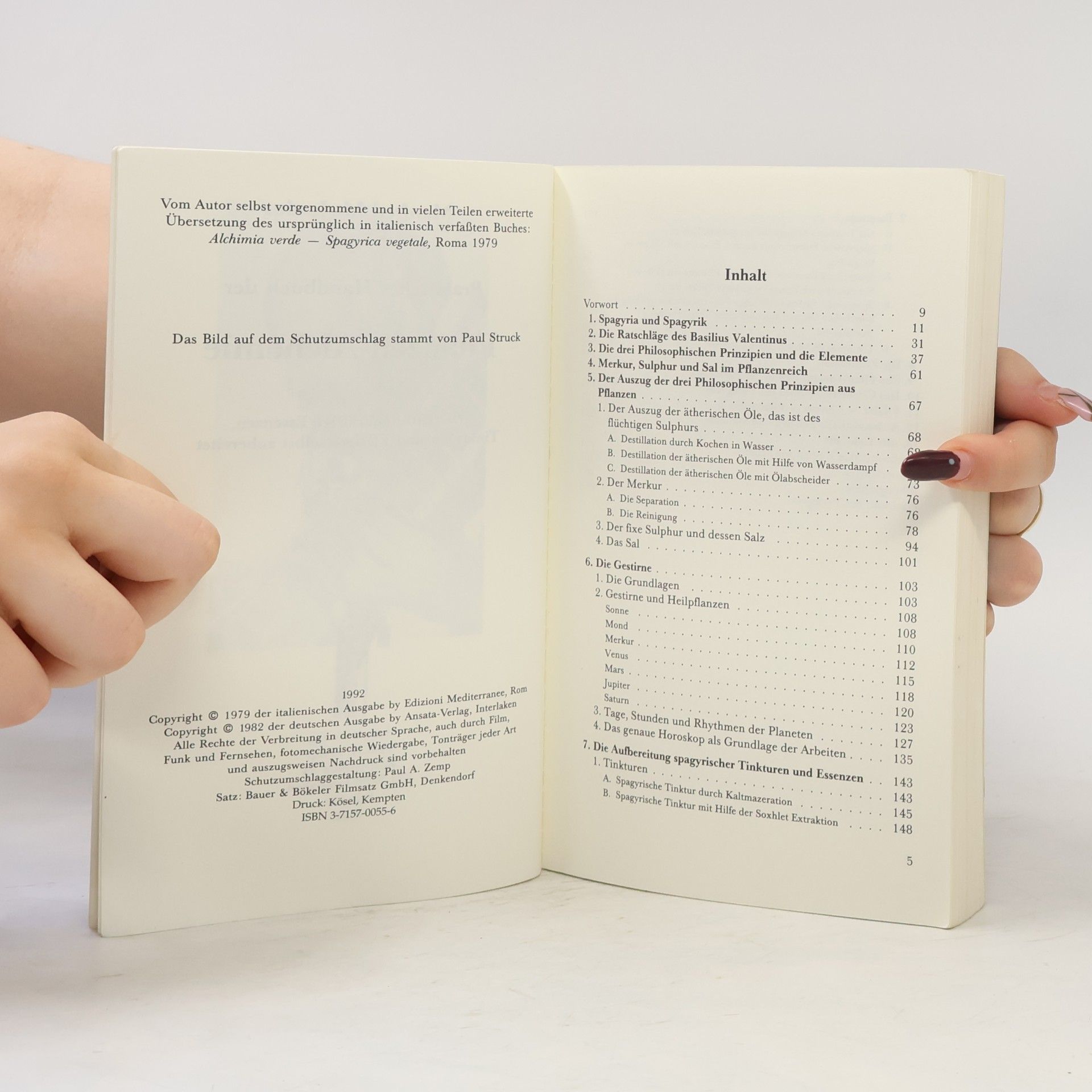 Manfred M. Junius Praktisches Handbuch der Pflanzen-Alchemie