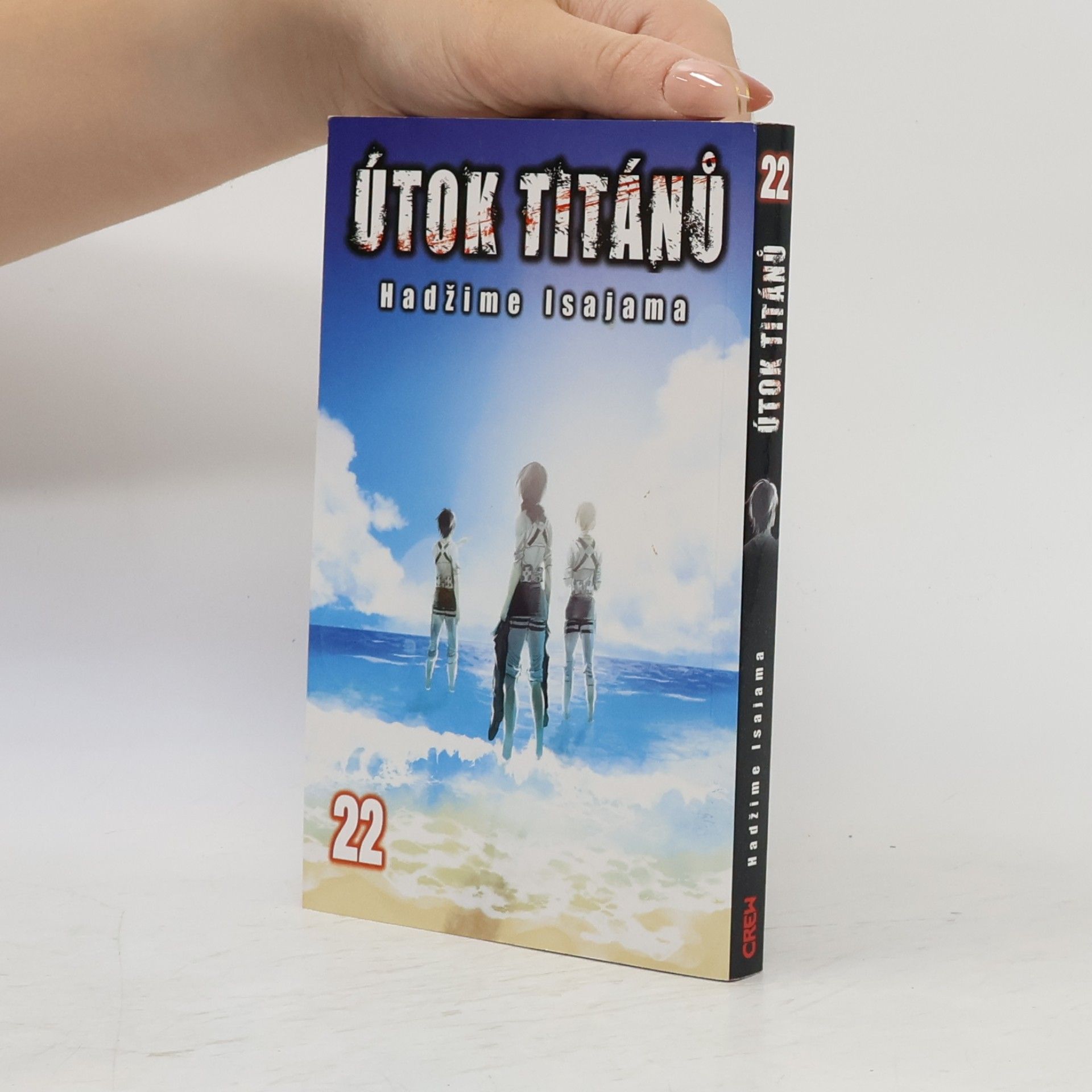 Hajime Isayama Útok titánů 22