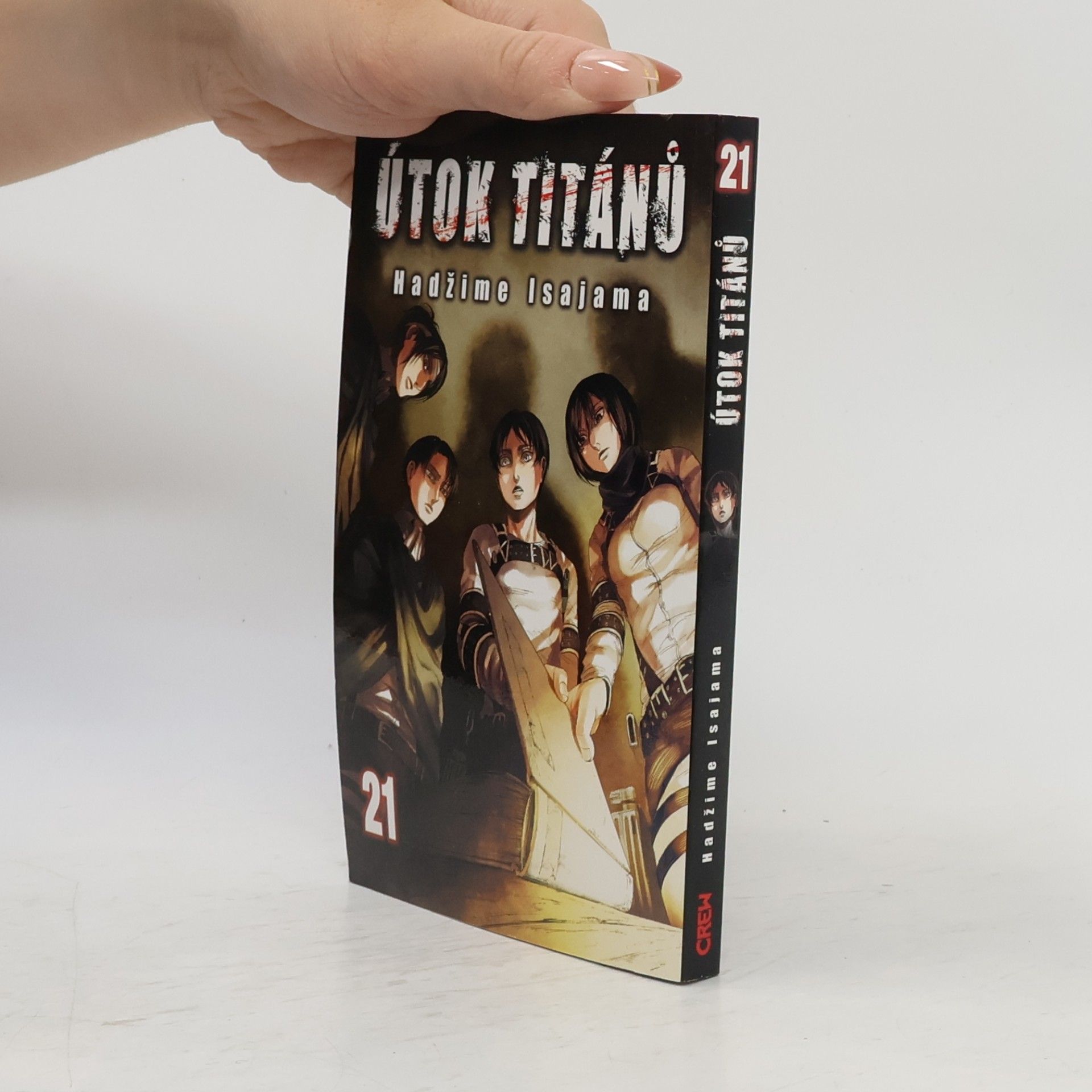 Hadžime Isajama Útok titánů 21