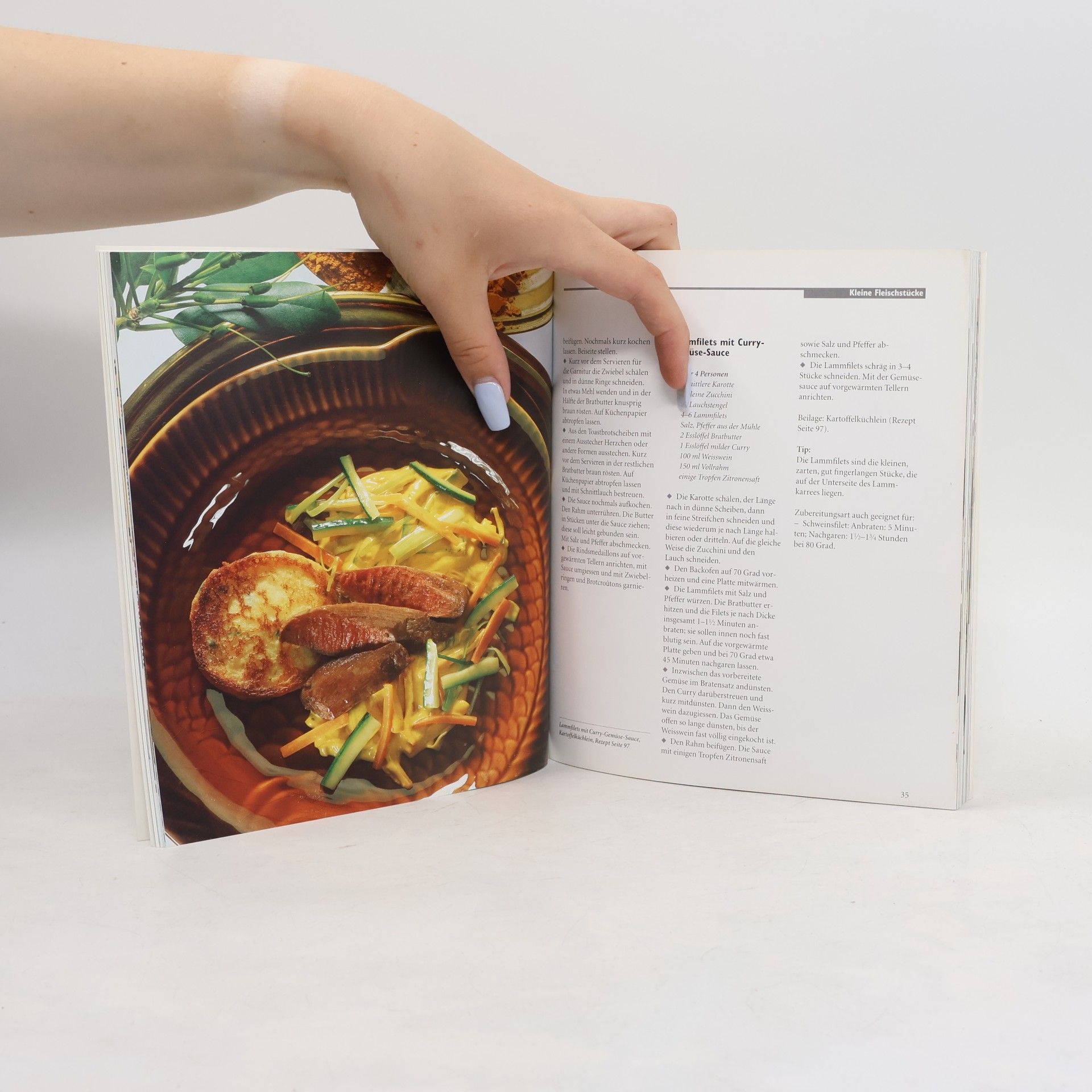 Annemarie Wildeisen Fleisch sanft garen bei Niedertemperatur