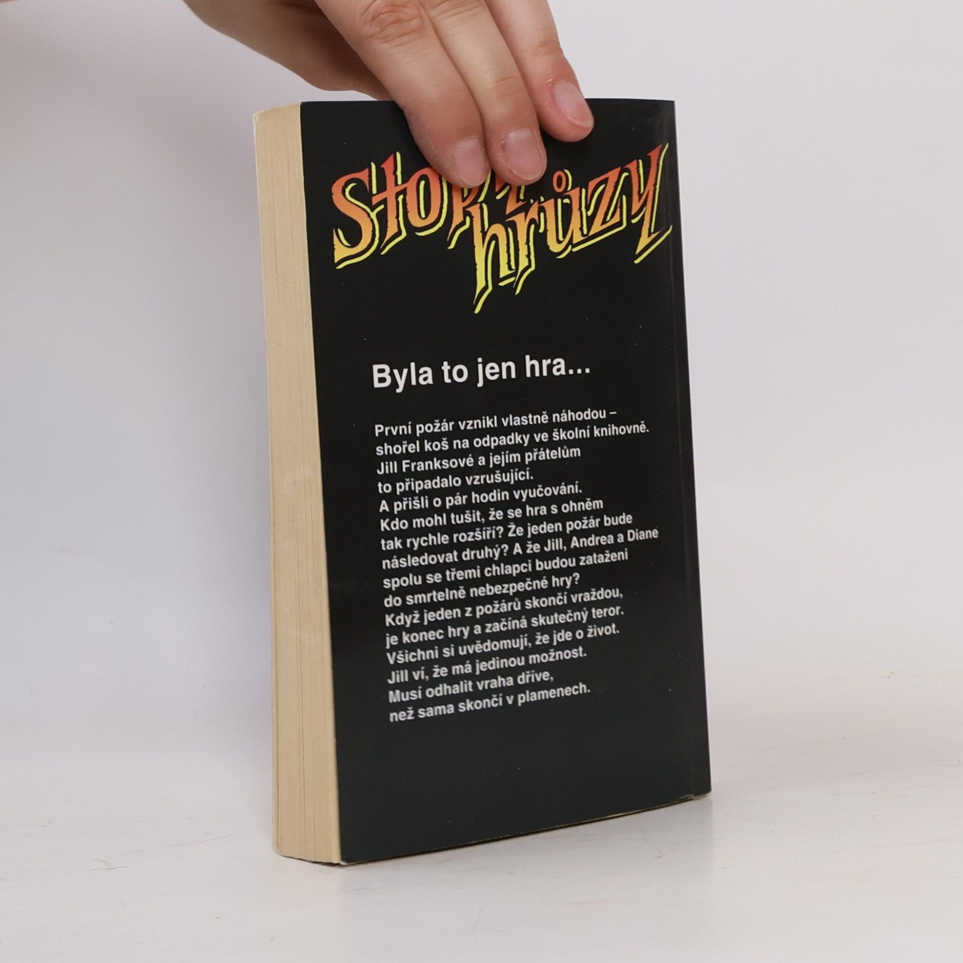 R. L. Stine Stopy hrůzy 24. Hra s ohněm
