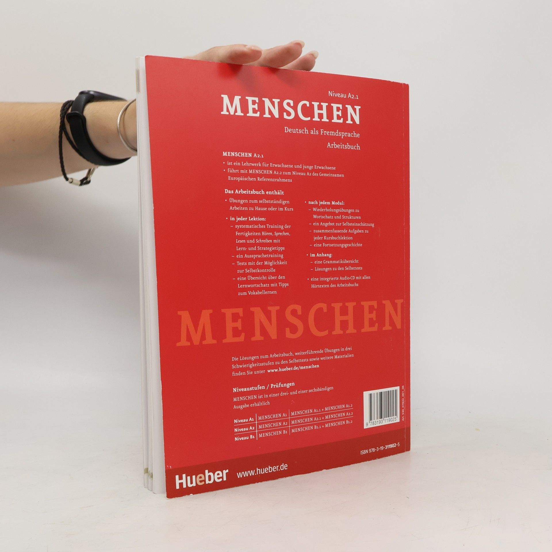 Anna Breitsameter Menschen A2.1 : Arbeitsbuch