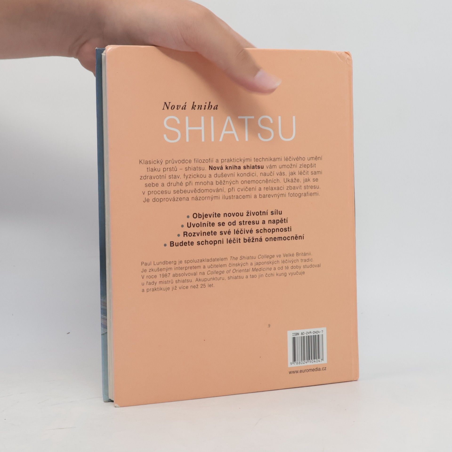 Paul Lundberg Nová kniha shiatsu
