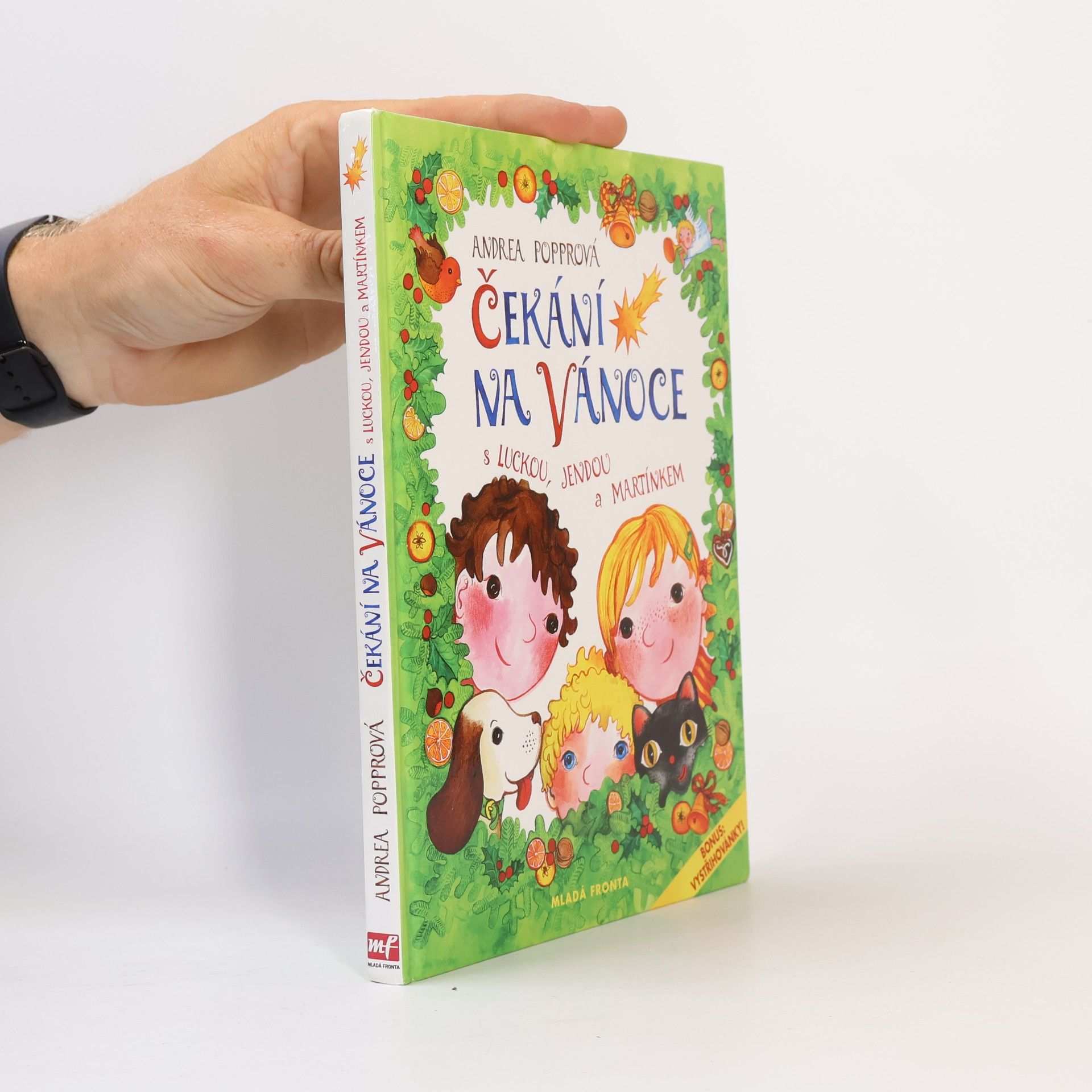 Andrea Popprová Čekání na Vánoce s Luckou, Jendou a Martínkem